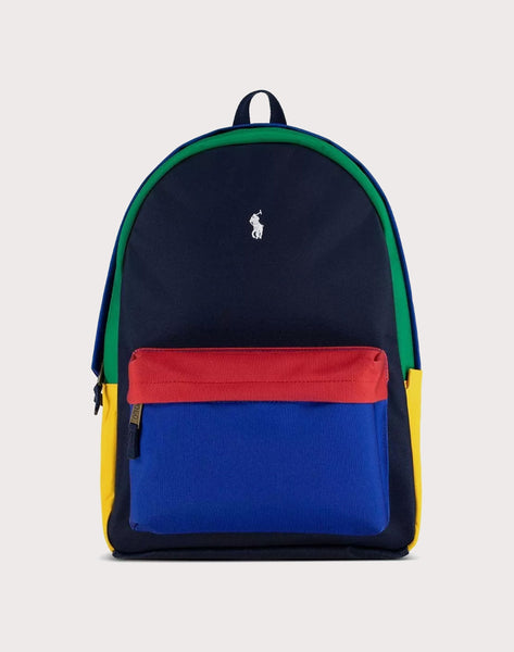 Polo Ralph Lauren Boys Pony Backpack - Newport Navy - Size Large