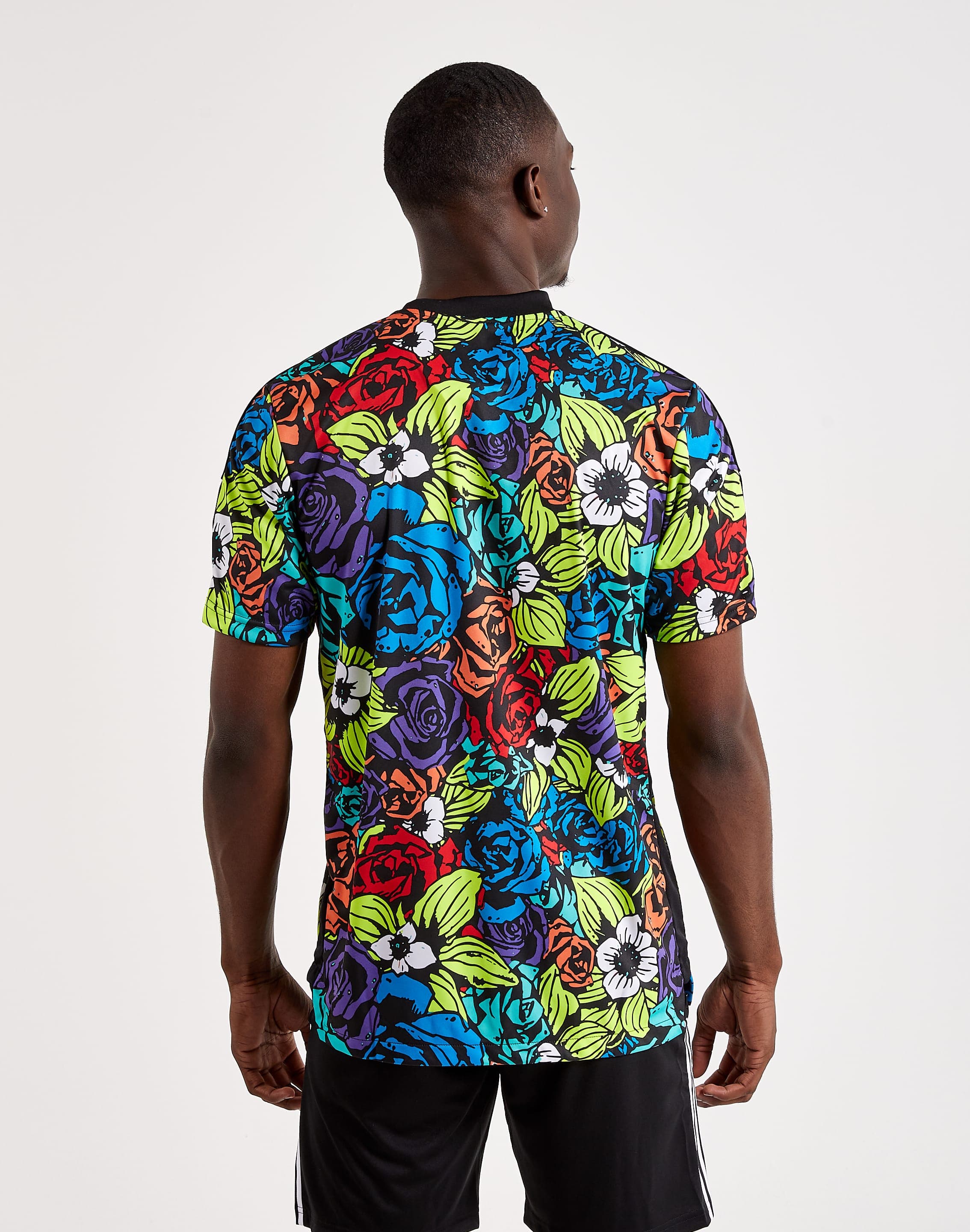 adidas Men's Tiro Flower Jersey T-Shirt - Macy's