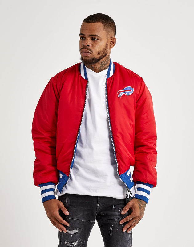 Alpha Industries MA-1 Reversible Buffalo Bills Bomber Jacket – DTLR