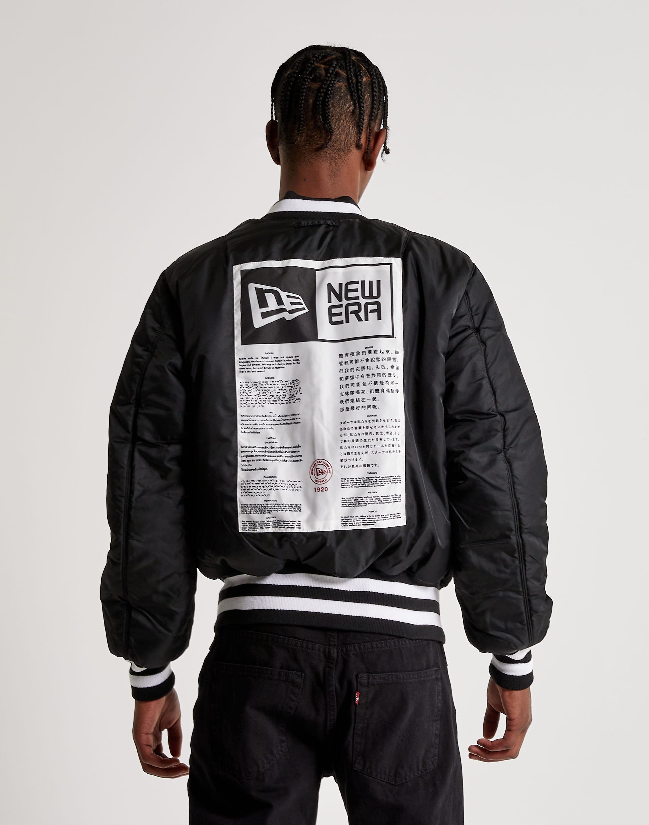 Alpha Industries MA-1 Reversible Pittsburgh Steelers Bomber