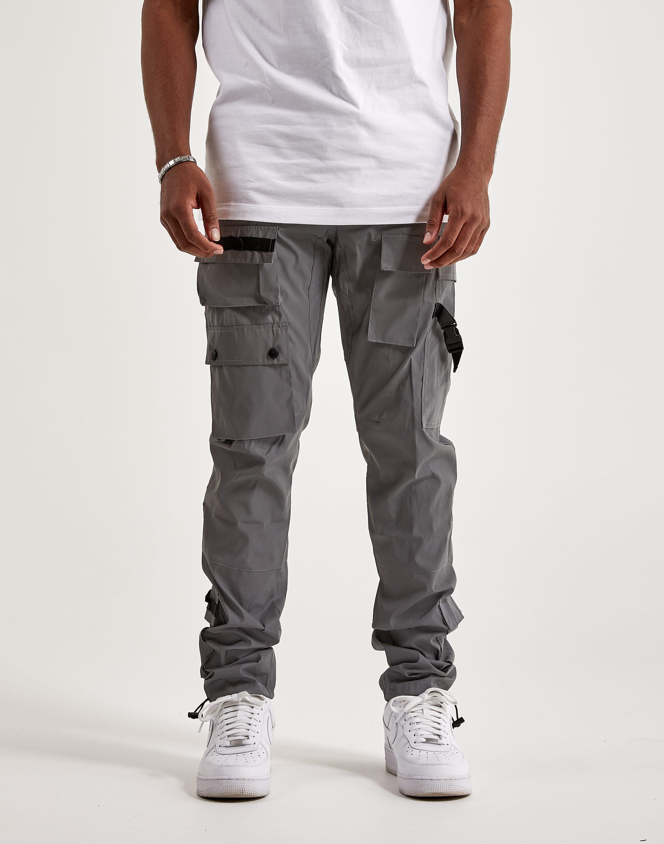 Staple Nylon Cargo Pants Black  Match Black Jordans – 8&9 Clothing Co.