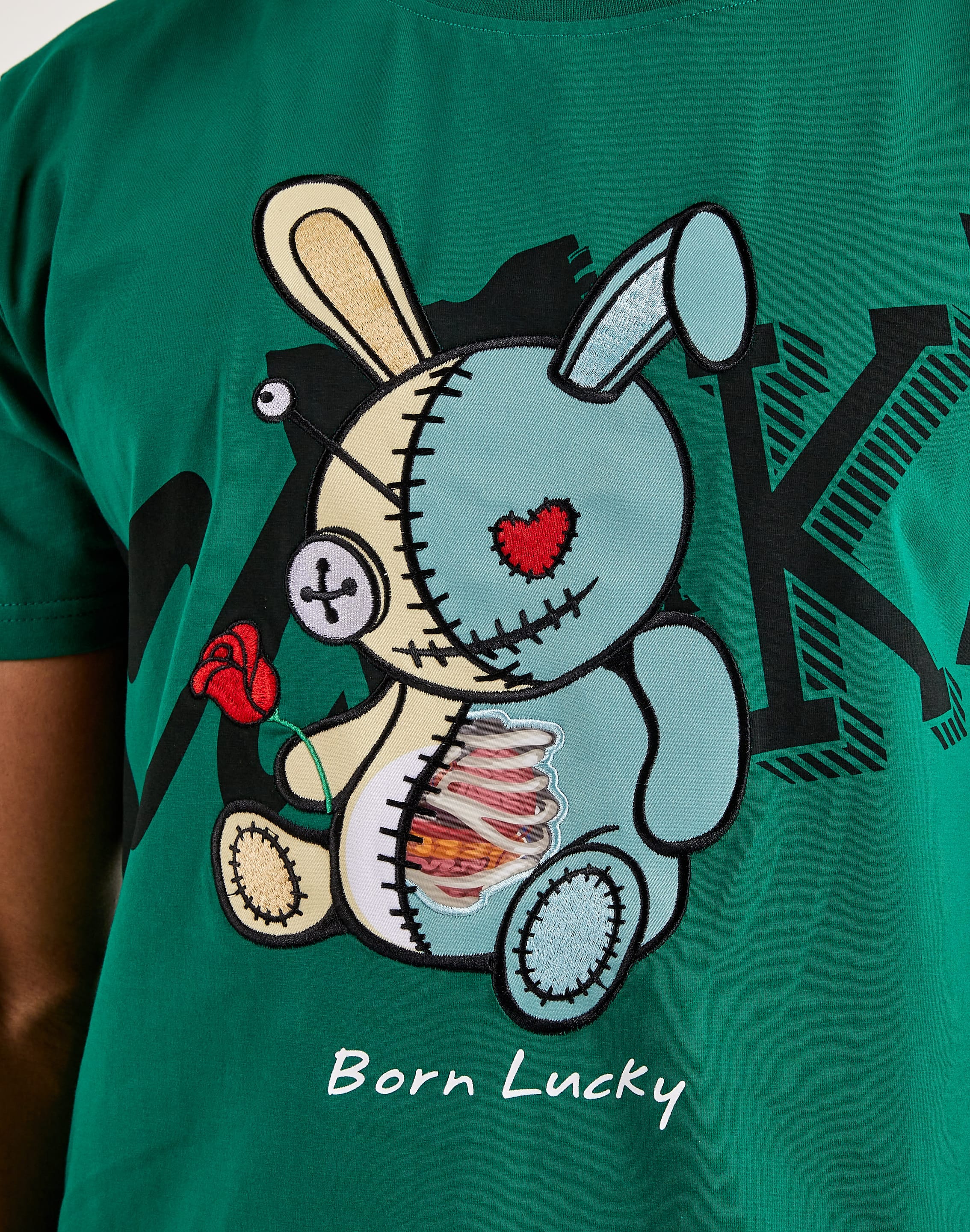 Lucky Brand Jeans Gambling Bird Short-Sleeve Graphic T-Shirt