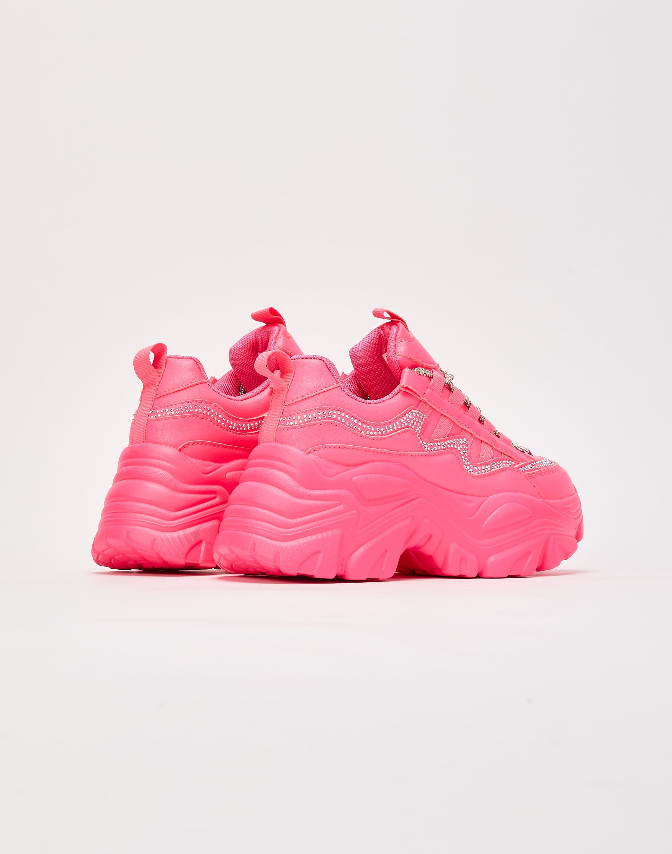 Berness Hot Pink Athletic Sneakers