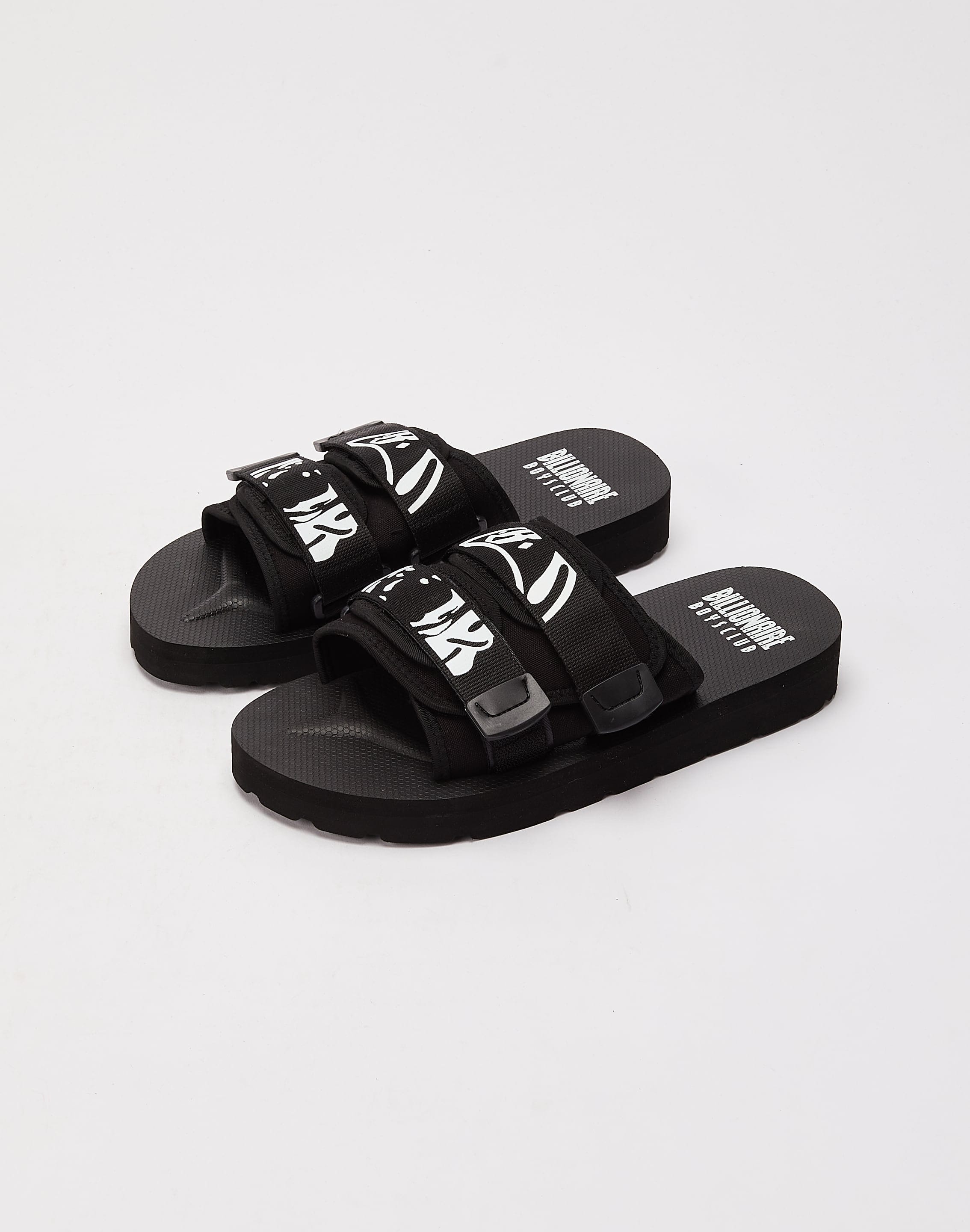 Billionaire Boys Club BB Cosmic Slides In Black MAJOR 50 OFF