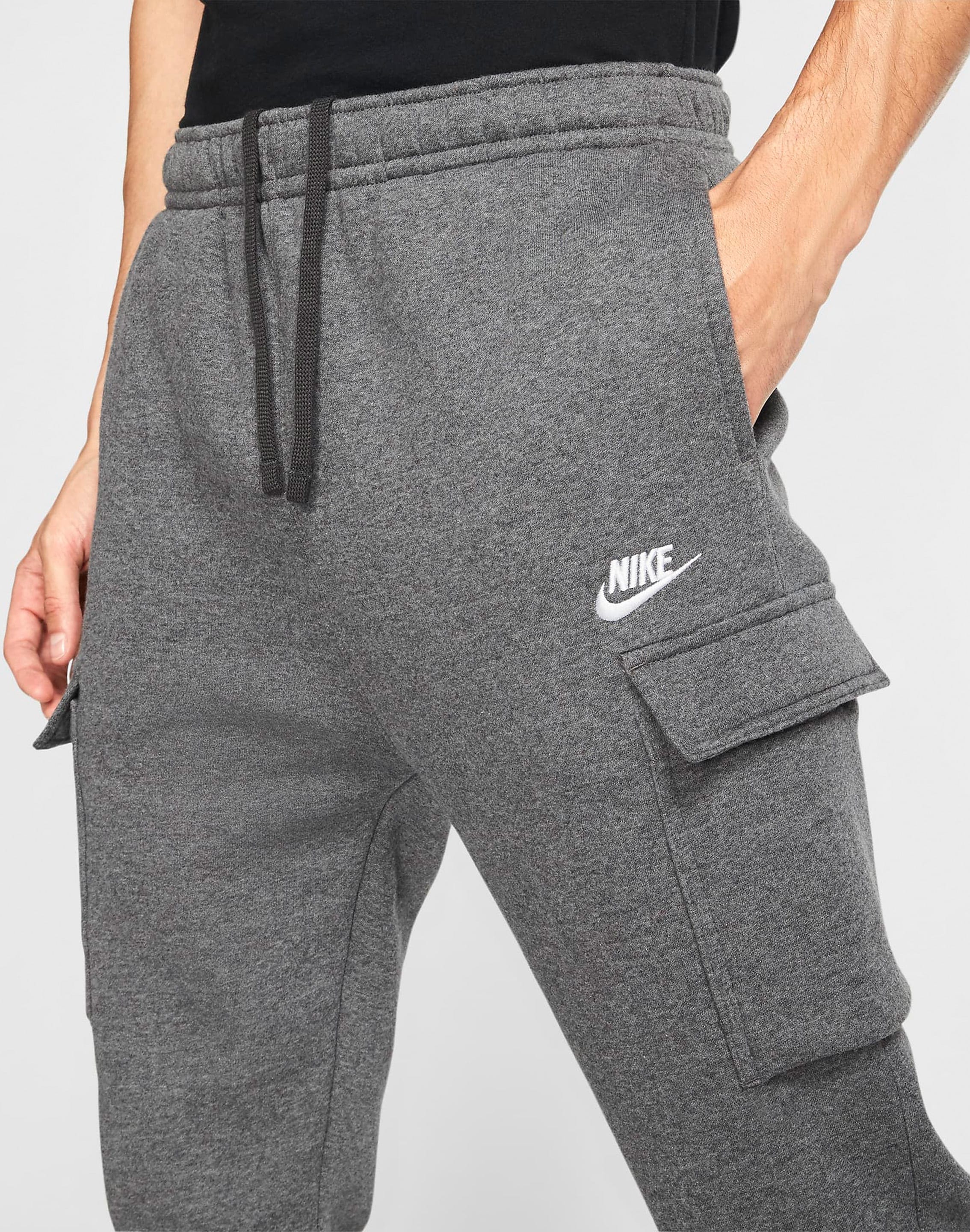 Nike Sportswear Club Fleece Cargo Pants Joggers Charcoal Mens Sz 3XL  CD3129-071
