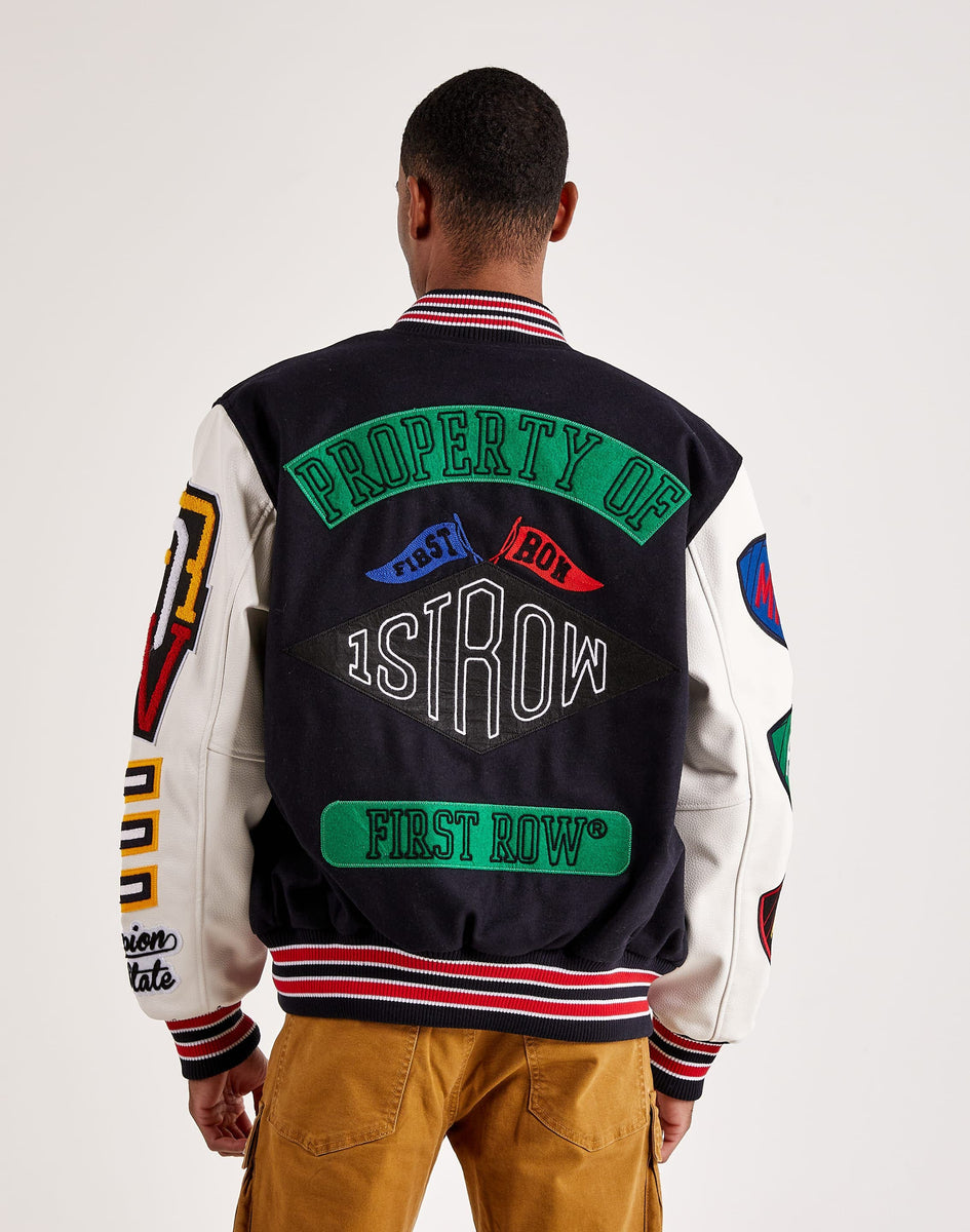 First Row Property Of Varsity Jacket – DTLR