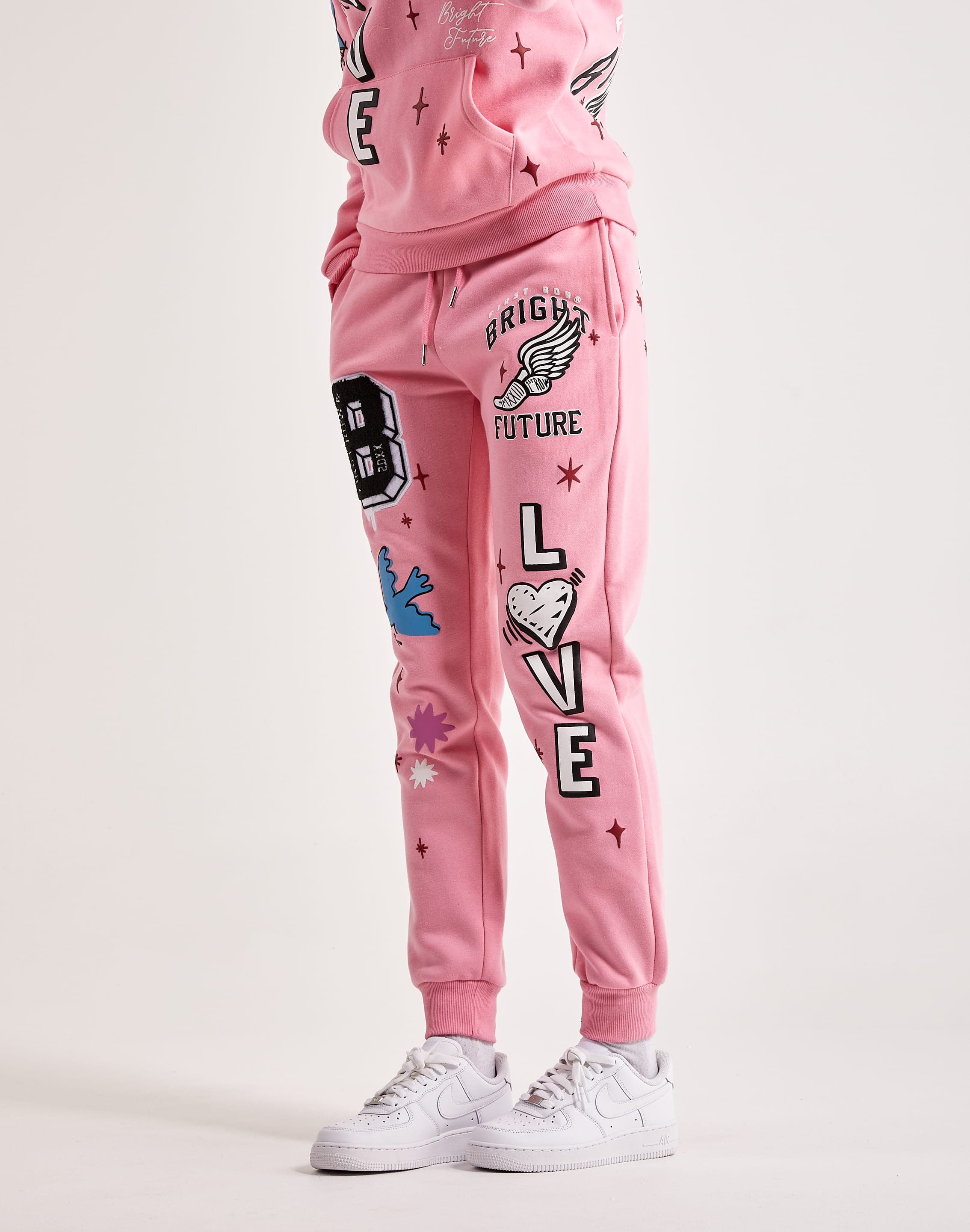 Polo Ralph Lauren WW bright pink tracksuit joggers