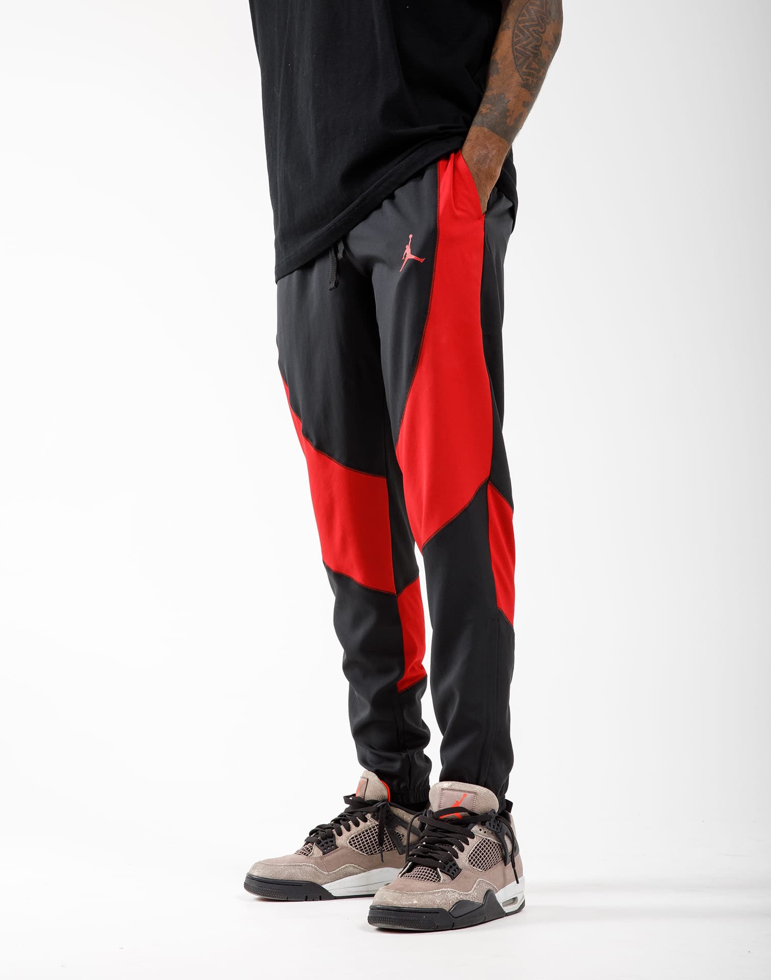 Air Jordan MENS Knit Casual Sports Pants Black BQ9237-010