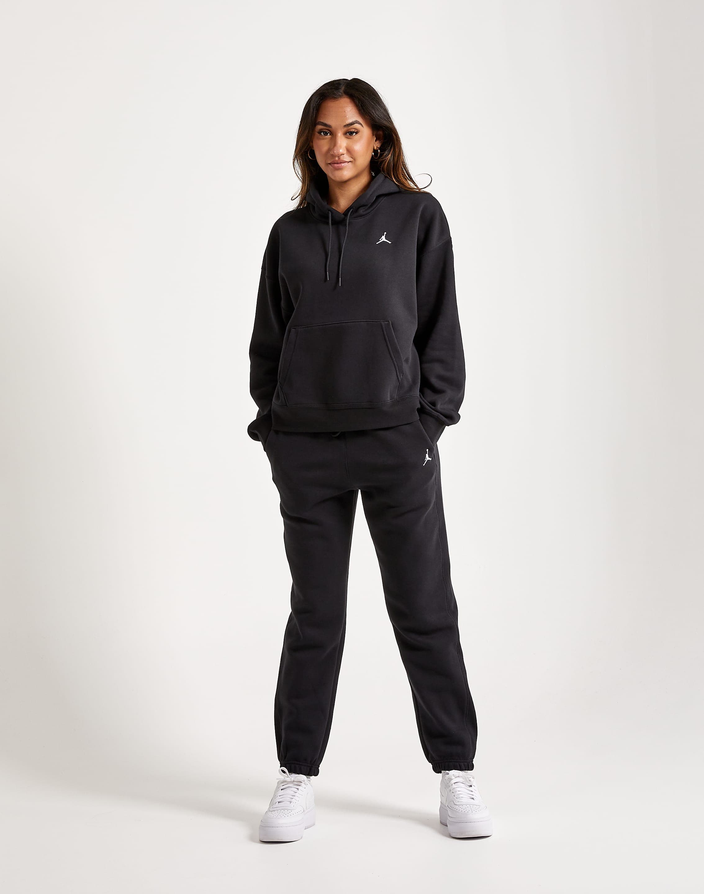 WOMEN'S JORDAN BROOKLYN HOODIE [DQ4458 - Air Jordan 11 Bred Black