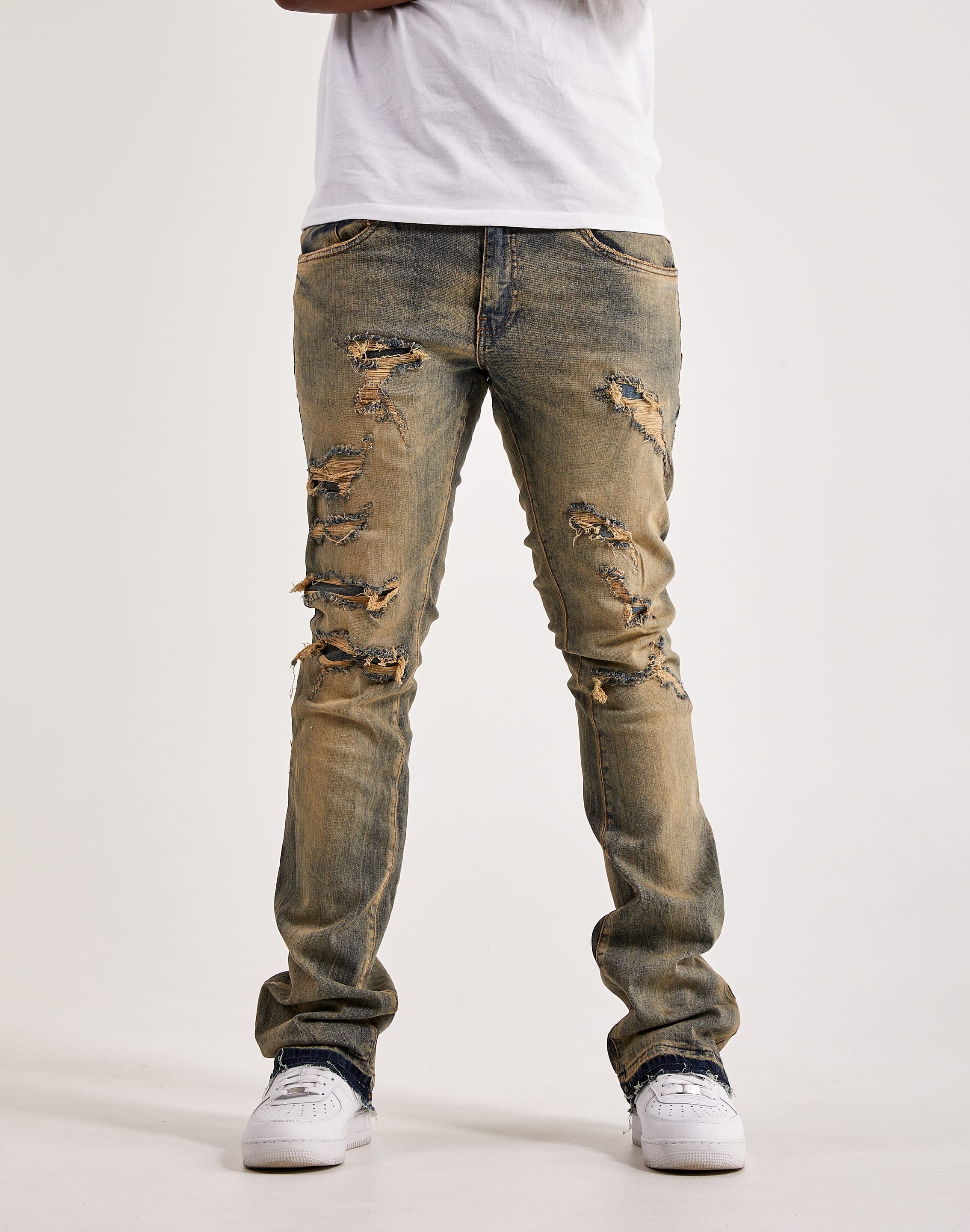 Jordan Craig Stacked Denim Jeans – DTLR