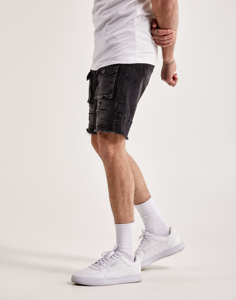 Kilogram Front Pocket Denim Cargo Shorts – DTLR