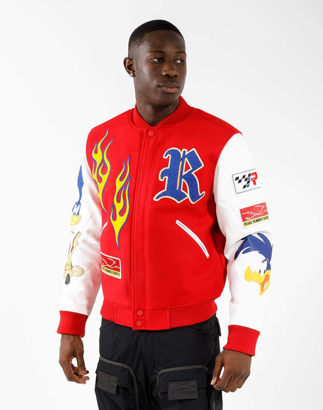 Central Mills ROAD RUNNER VARSITY JACKET – DTLR