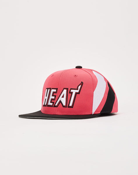Miami Heat Snapback Mitchell & Ness Speckle Print Bill Cap Hat