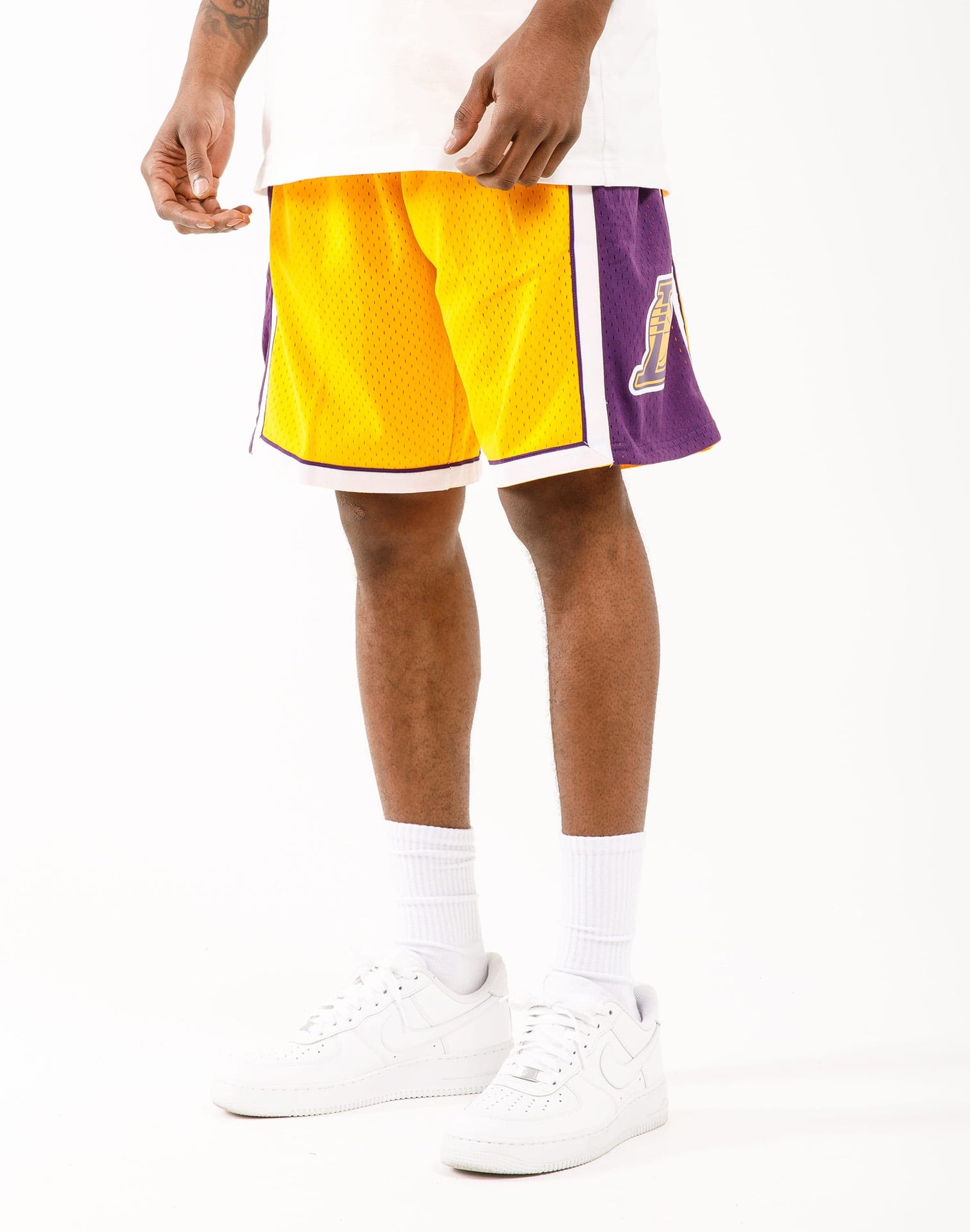 Mitchell & Ness Los Angeles Lakers Swingman Shorts – DTLR