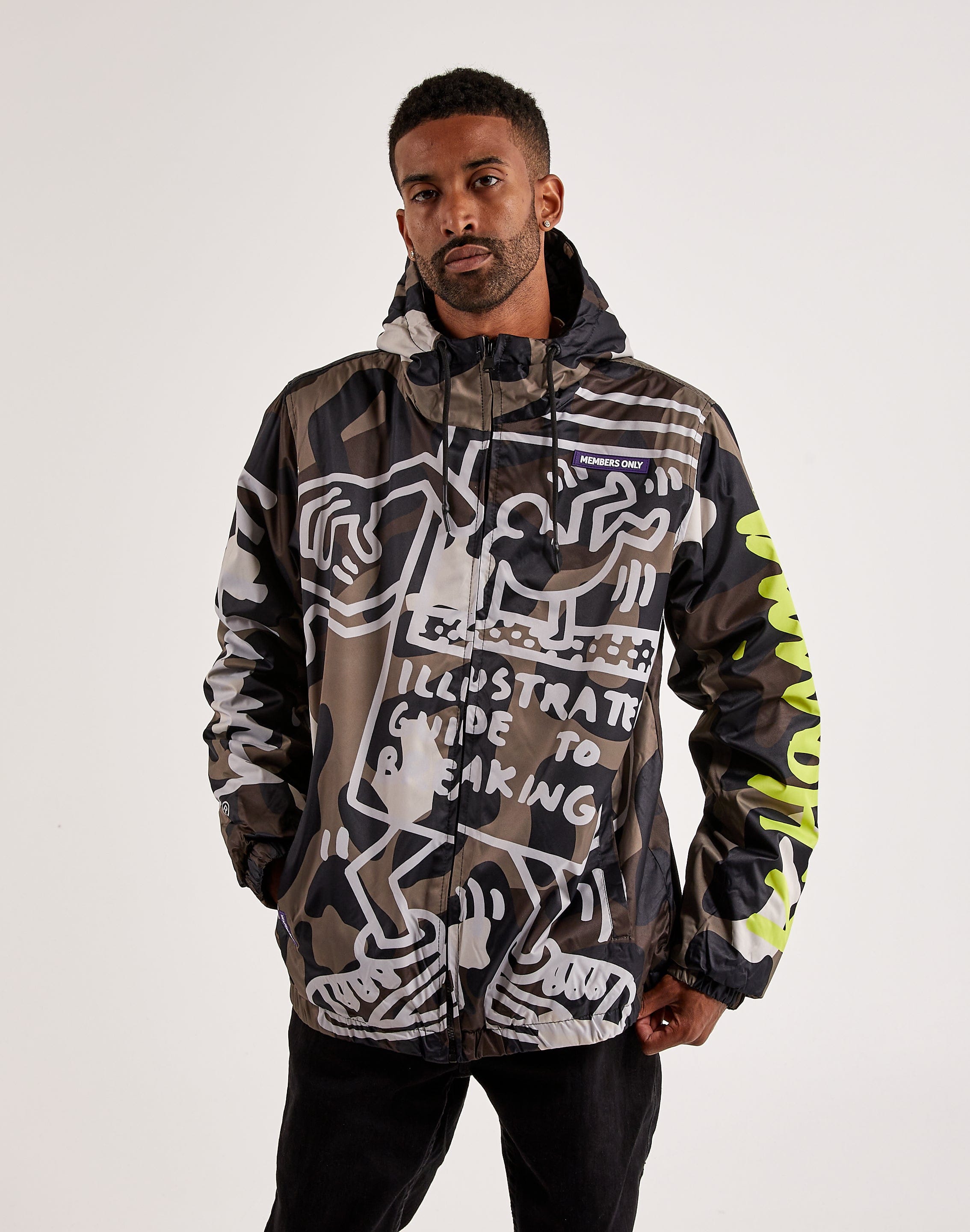 Members Only Keith Haring Jacket