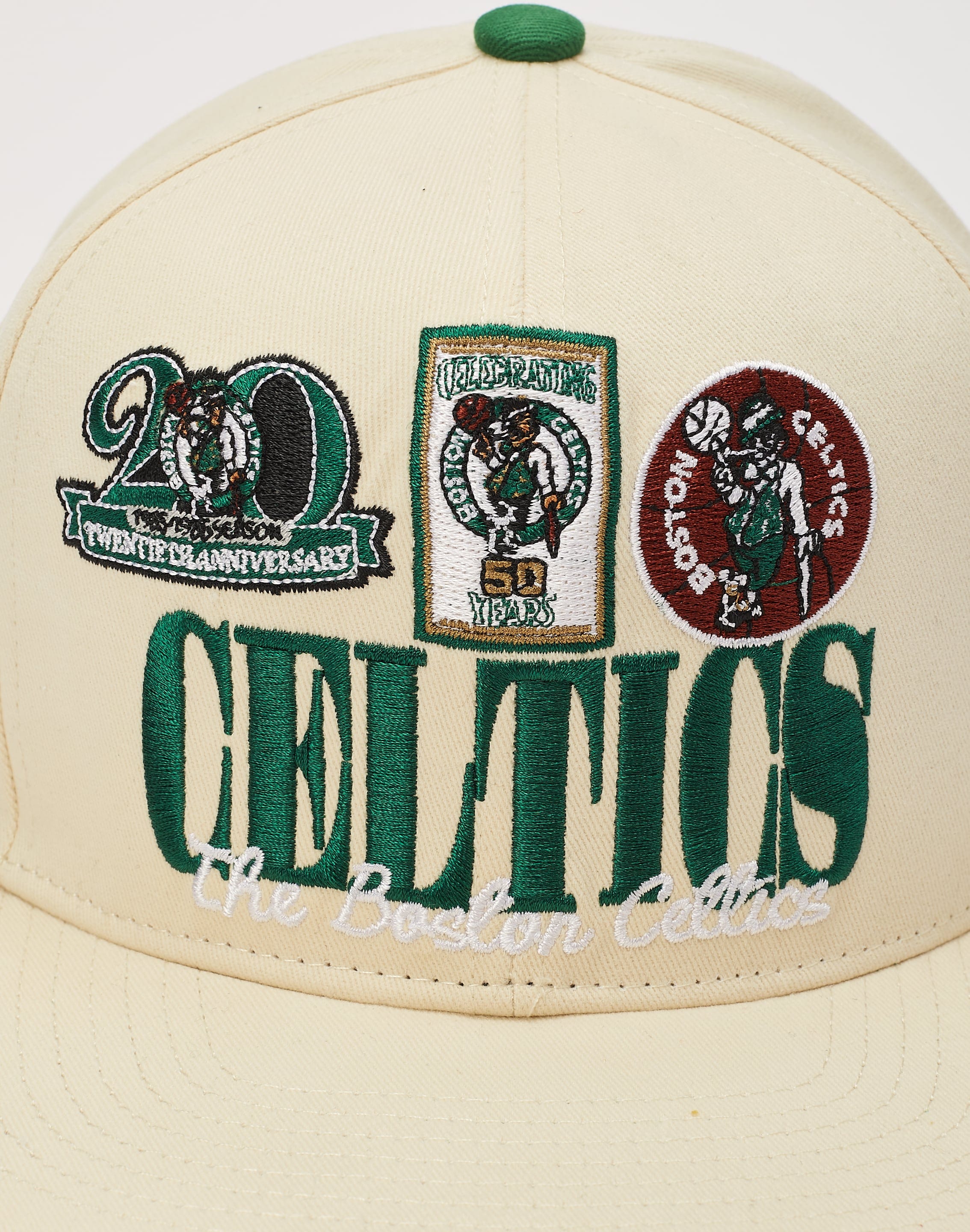 New Era - Gorra Boston Celtics White Green 59Fifty White Crown Snapback -  Ryses