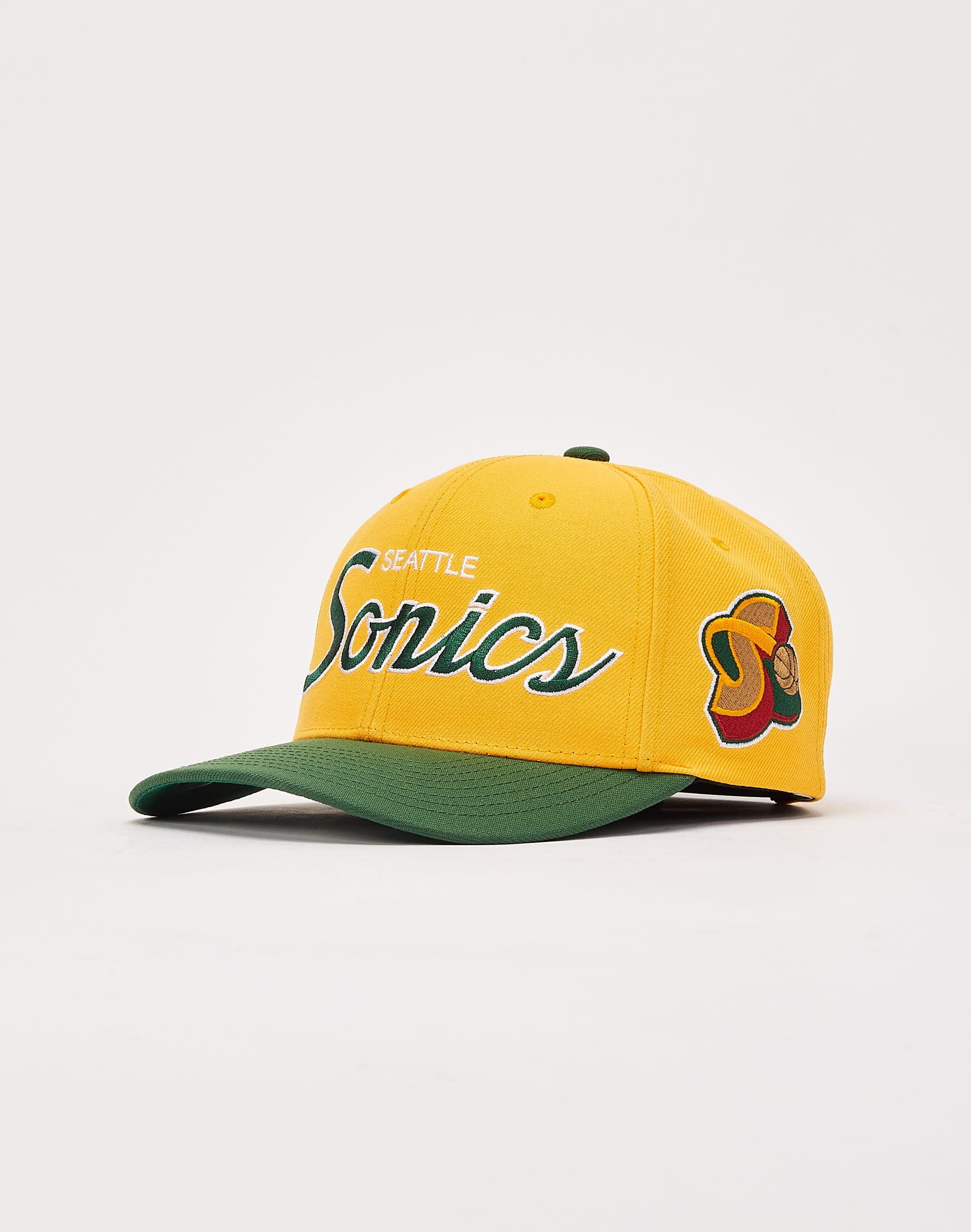 Shop Mitchell & Ness Seattle Supersonics Team Vibes Snapback Hat