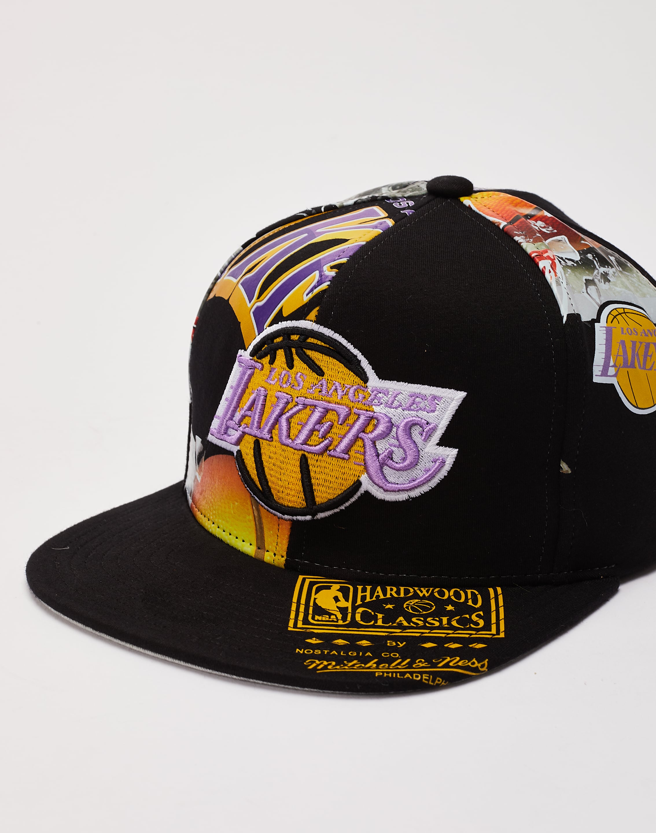 Mitchell & Ness Los Angeles Lakers Hat Cap Snapback Nostalgia