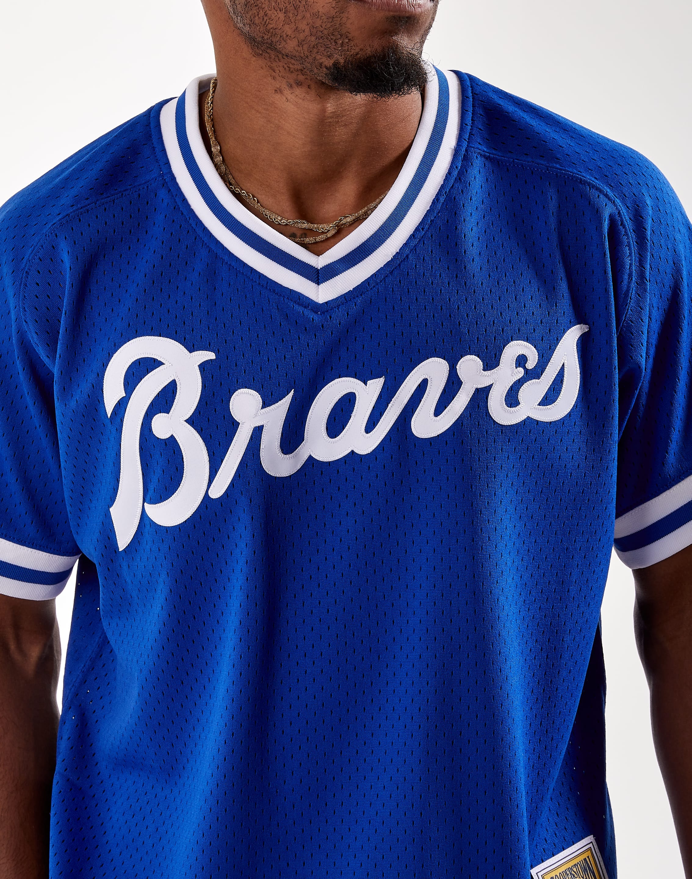 Dale Murphy Men's Atlanta Braves Throwback Jersey - Blue Authentic