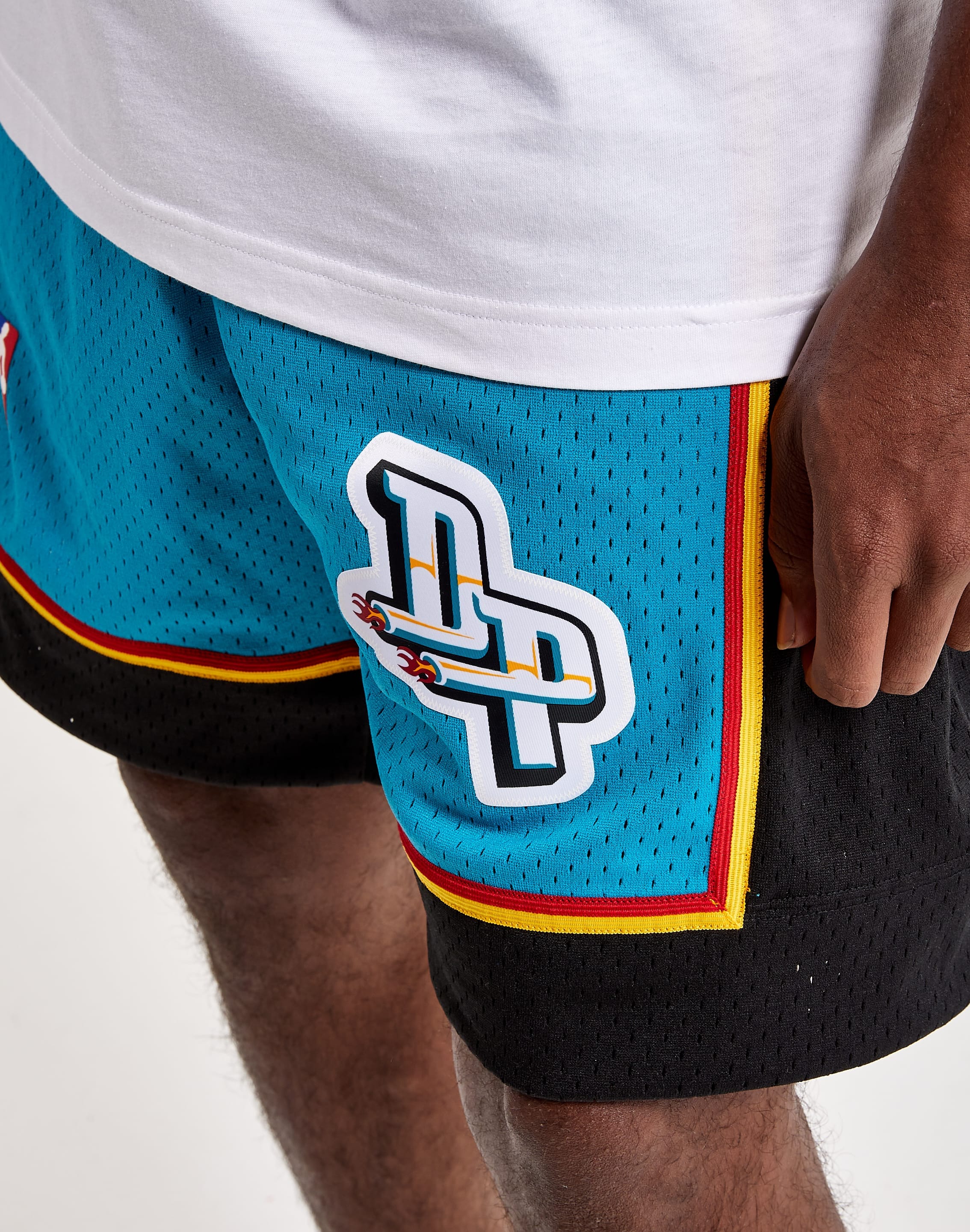 NBA DETROIT PISTONS Hardwood Classic Mitchell & Ness Mens Teal Authentic  shorts – Stephen Sports