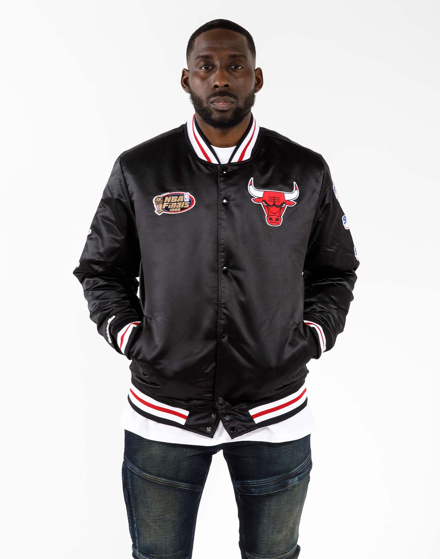 Mitchell & Ness NBA Chicago Bulls Satin Jacket