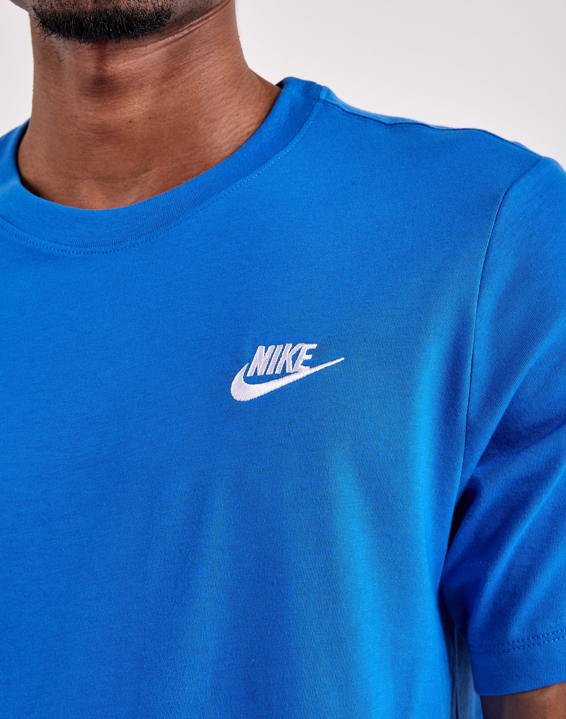 Nike Men's T-Shirt - Blue - M