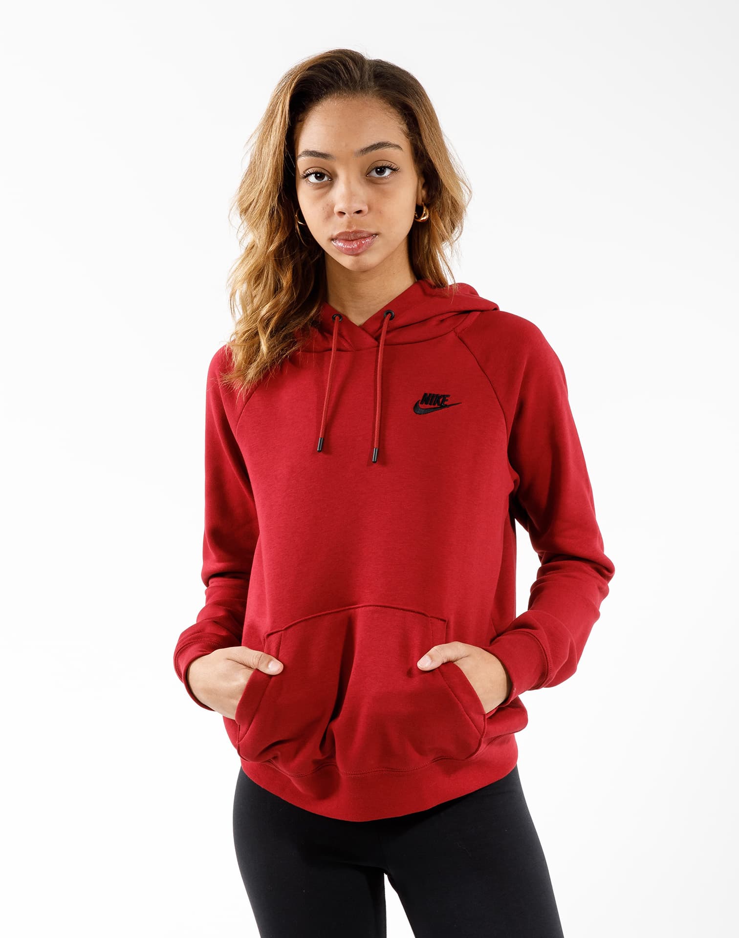 Nike Women's Sportswear Essential Fleece Hoodie - BV4124-010