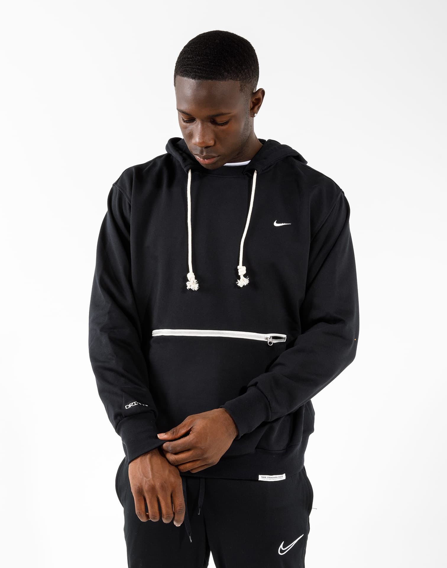 Nike Standard Issue Men's Basketball Pullover Hoodie (Imperial