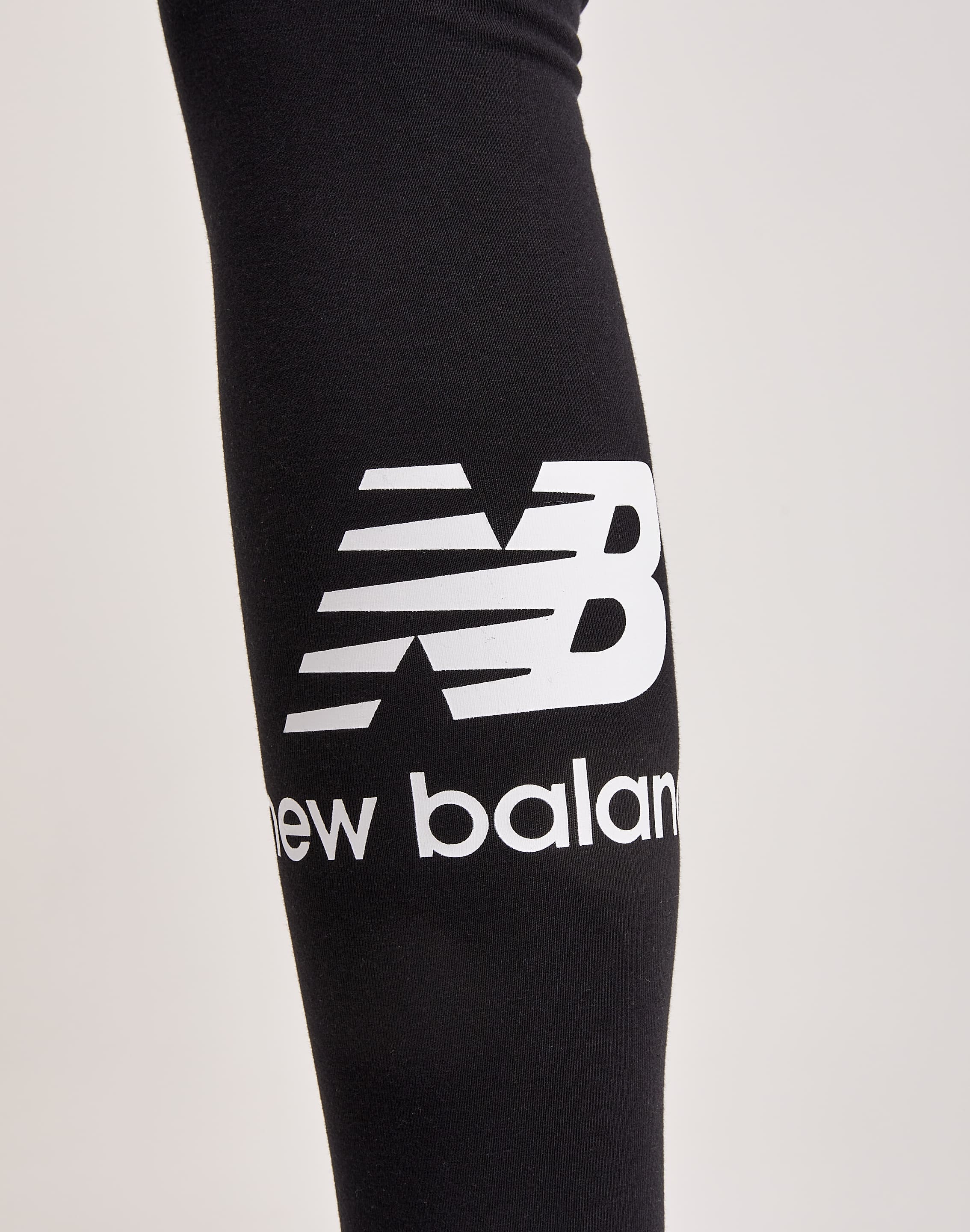 New Balance, Pants & Jumpsuits, New Balance Lightning Dry Black Cropped  Leggings In Size Large