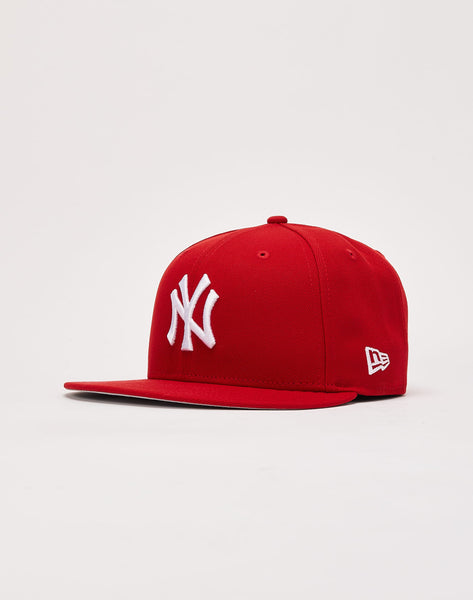 New+Era+New+York+Yankees+Scarlet+9+Fifty+Snapback+Hat%2C+Red+-+11941921-OS  for sale online