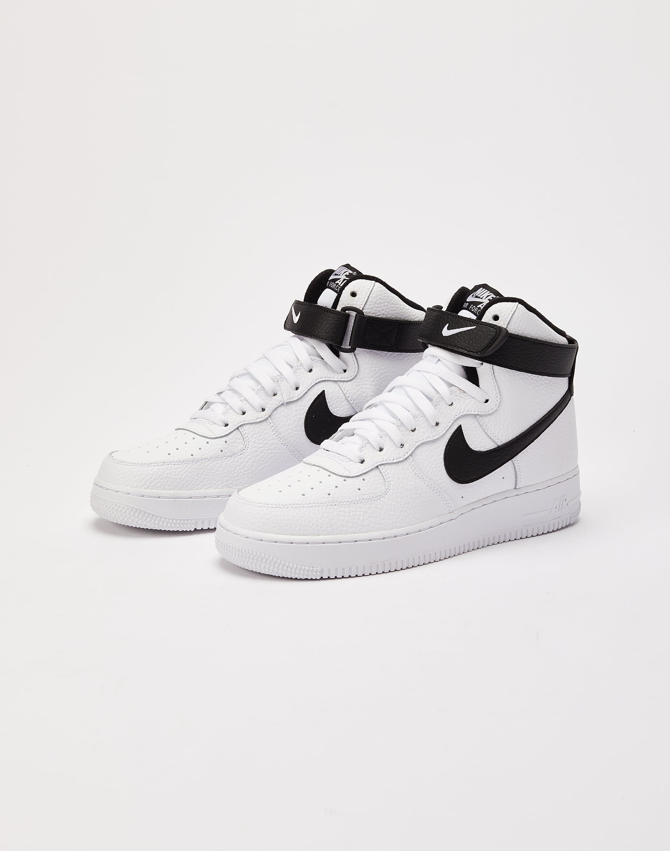 Nike Air Force 1 '07 High Sneakers in Black and White