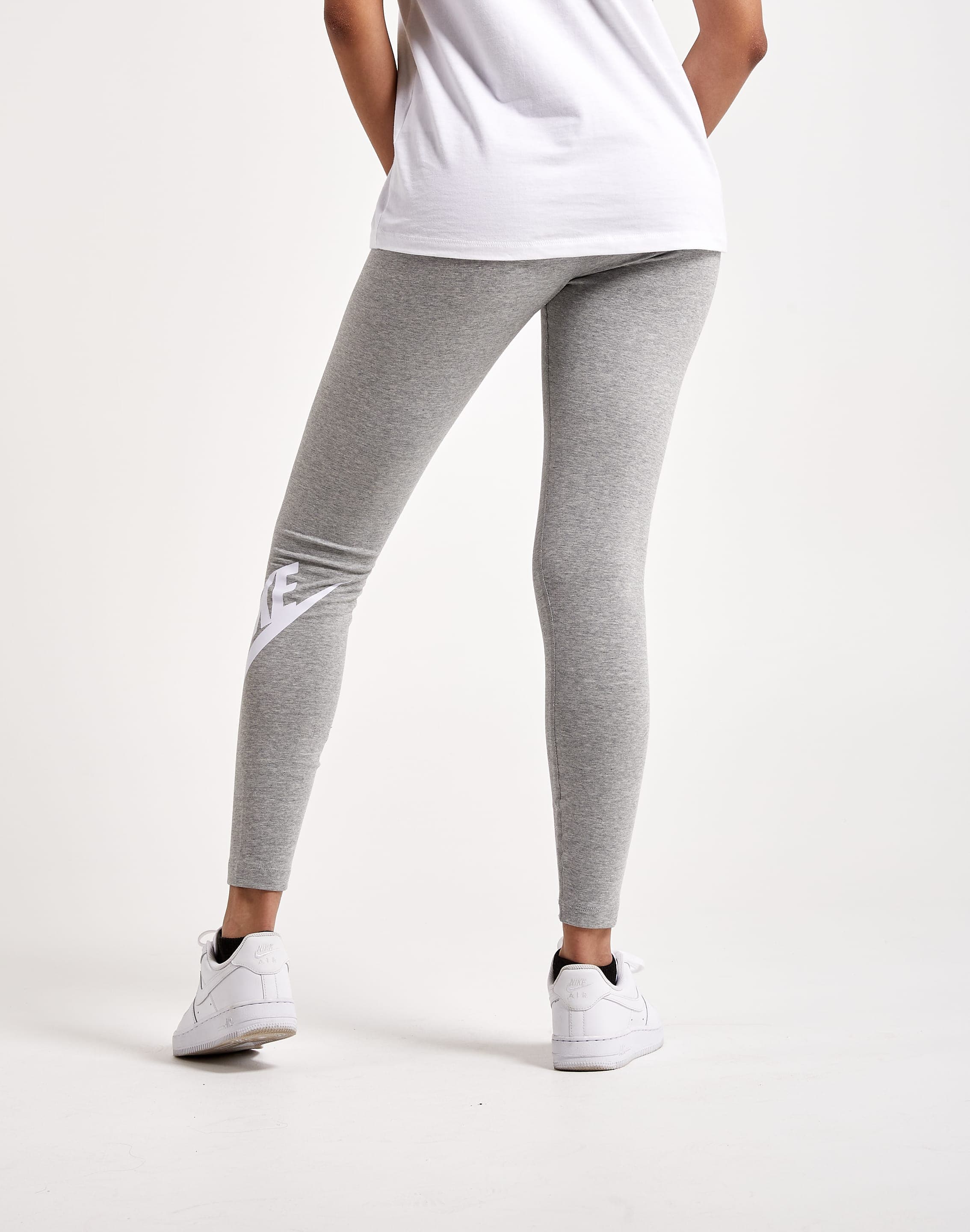 NSW Club Legging - Dark Grey Heather #nike #grey #leggings Nike