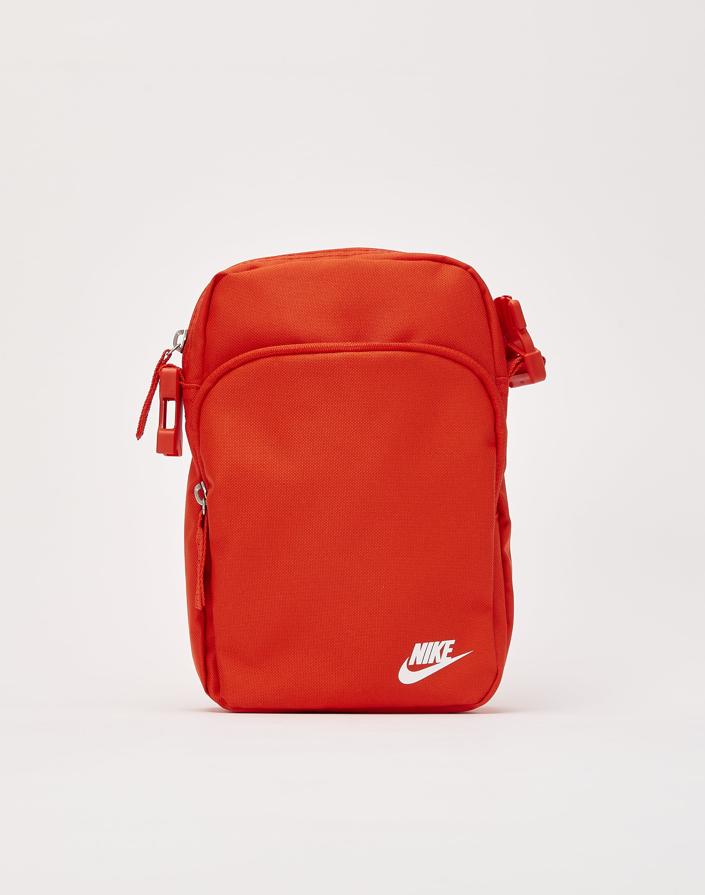 Lacoste Zip Crossover Messenger Bag in Red for Men