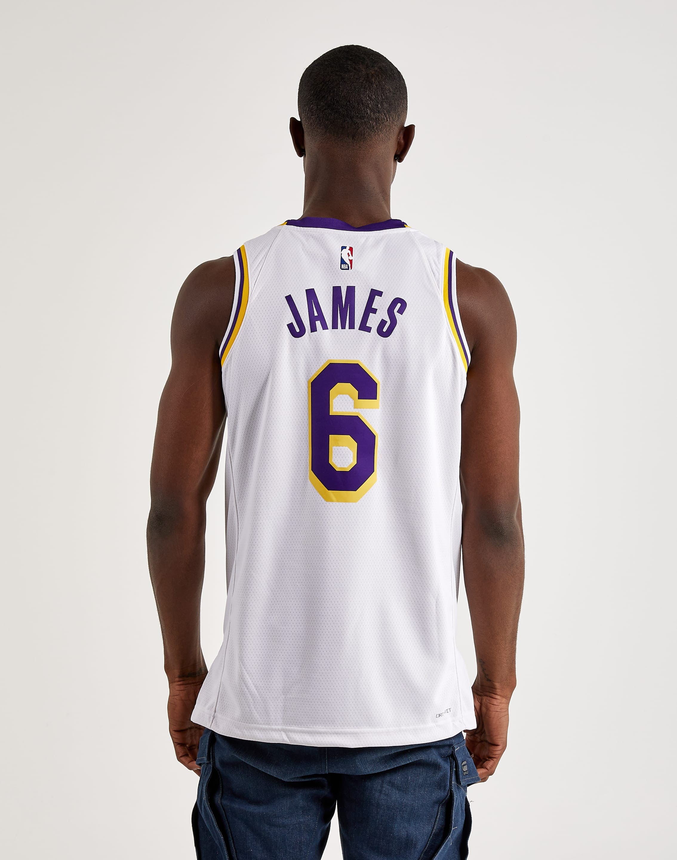 LeBron James Los Angeles Lakers Nike Swingman Player Jersey