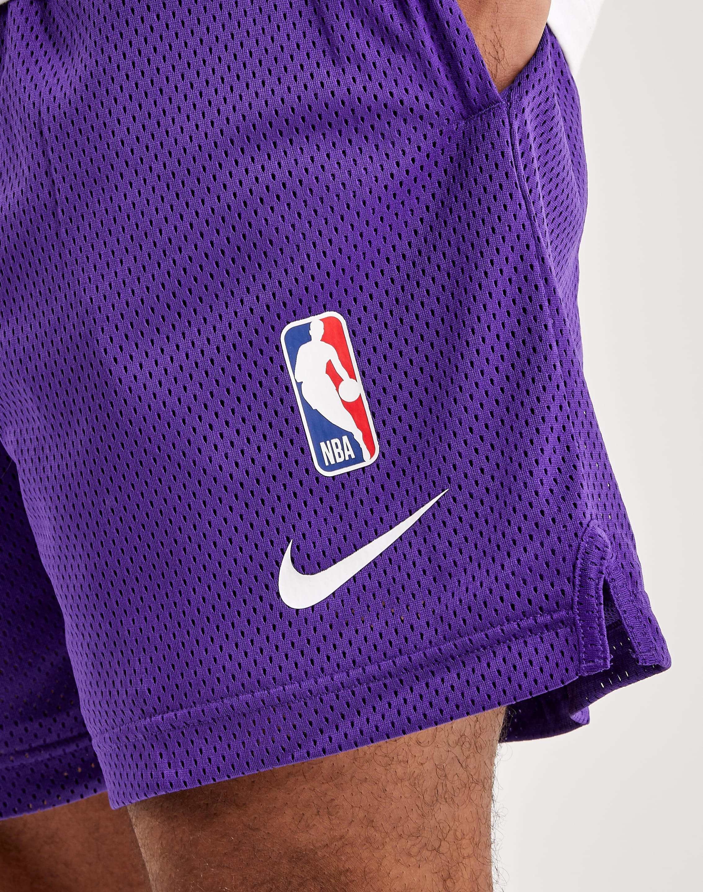 504 - Jordan NBA Los Angeles Lakers Fleece Men's Hoodie Purple