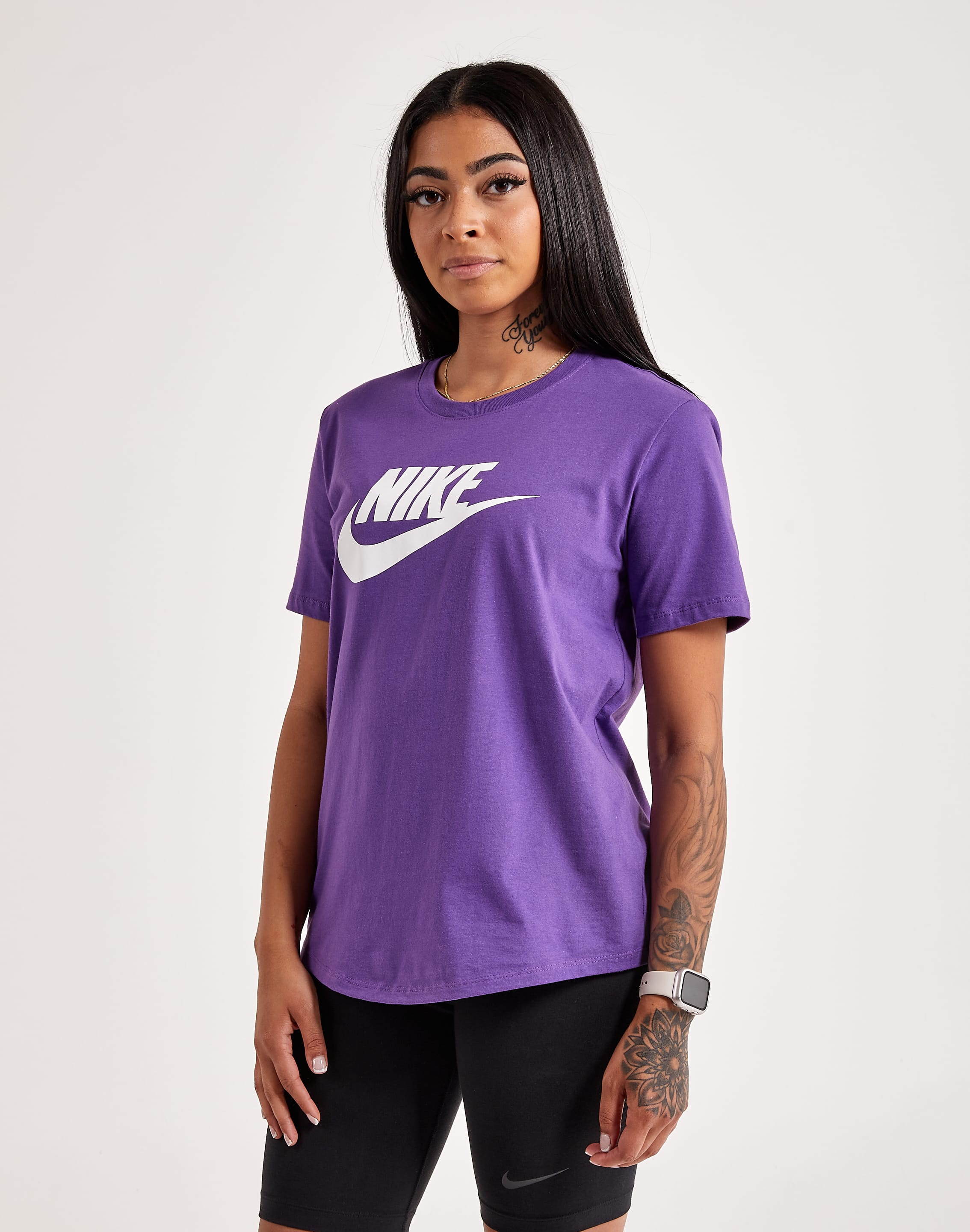 Nike Women's Plus Essentials Icon Futura T Shirt