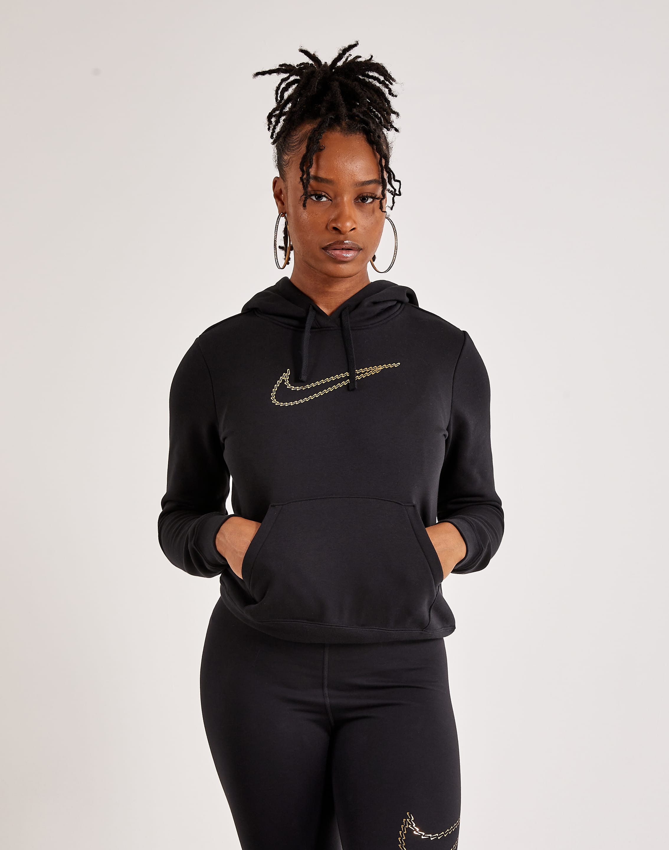 Nike Club Fleece Shine Pullover Hoodie – DTLR