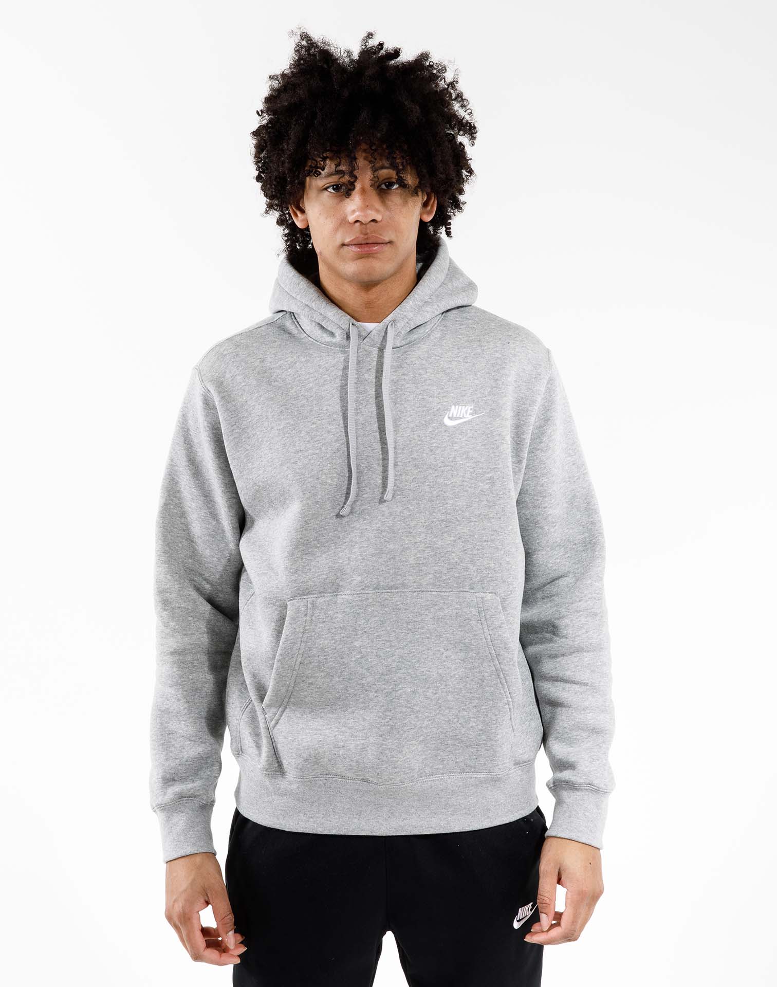 Buy Nike Mens Sportswear Pull Over Club Hooded Sweatshirt - Large
