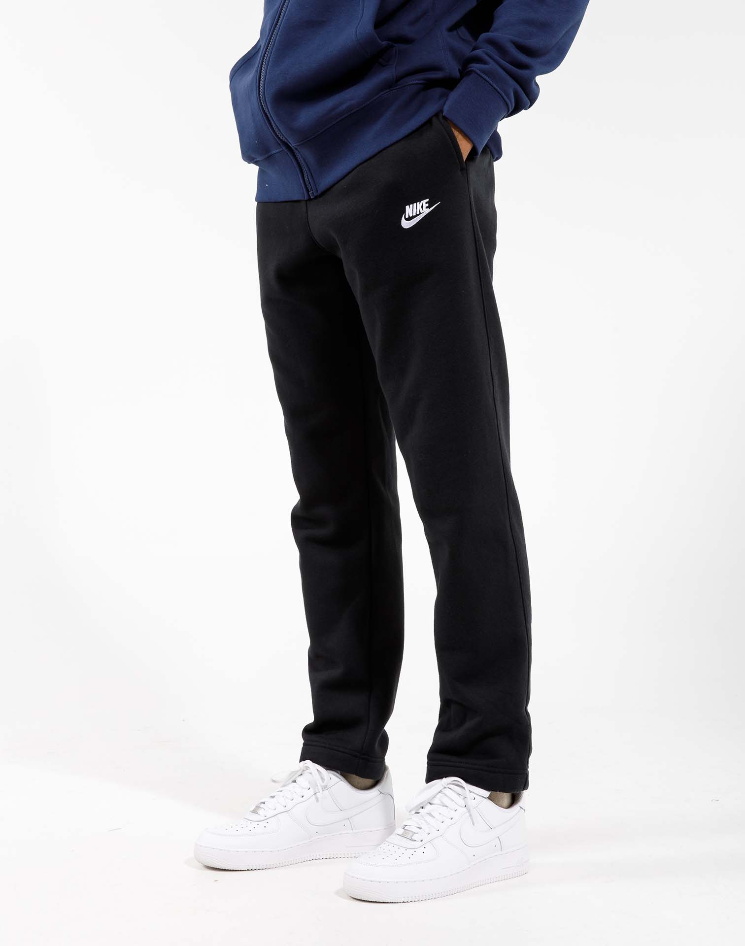 Nike Men's Premier Fleece Open Bottom Sweatpants Warm-Up Pant Lounge Sweats  (M)