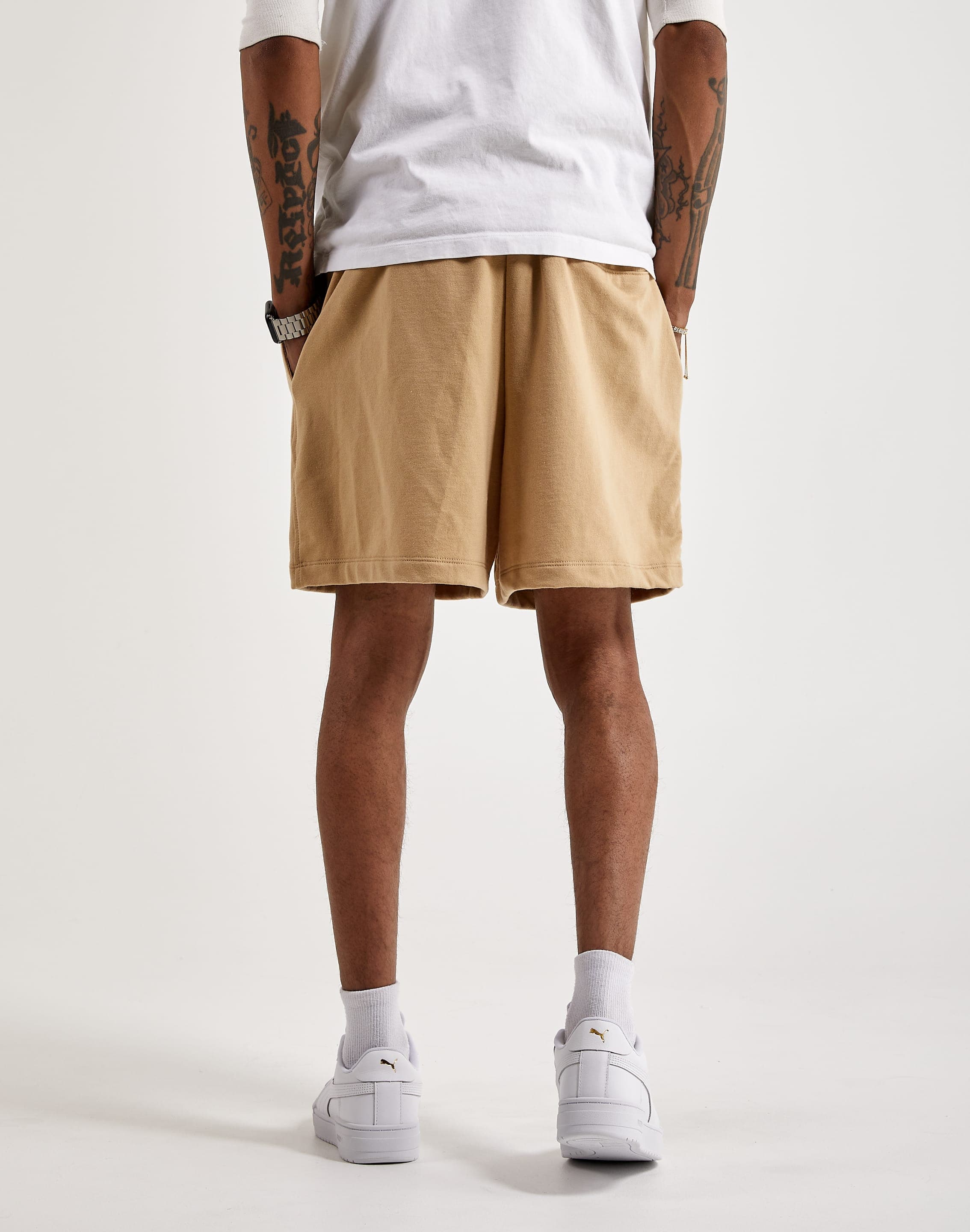 The North Face Simple Logo Fleece Shorts