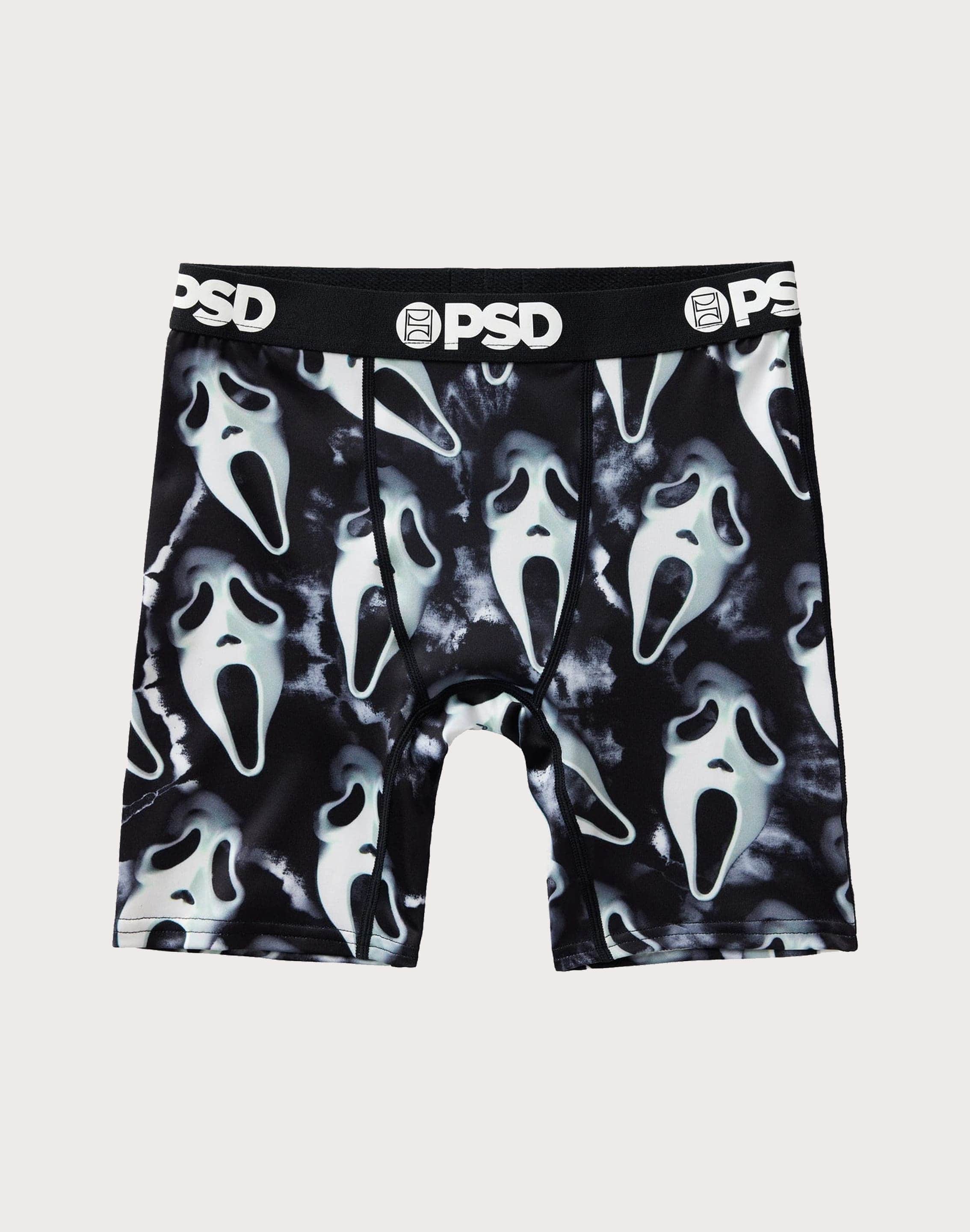 Psd Underwear Ghost Face Boxer Briefs