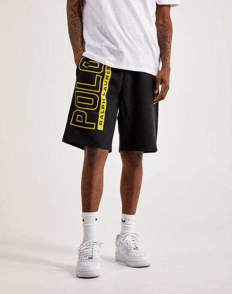 Polo Ralph Lauren Logo Double-Knit Shorts – DTLR