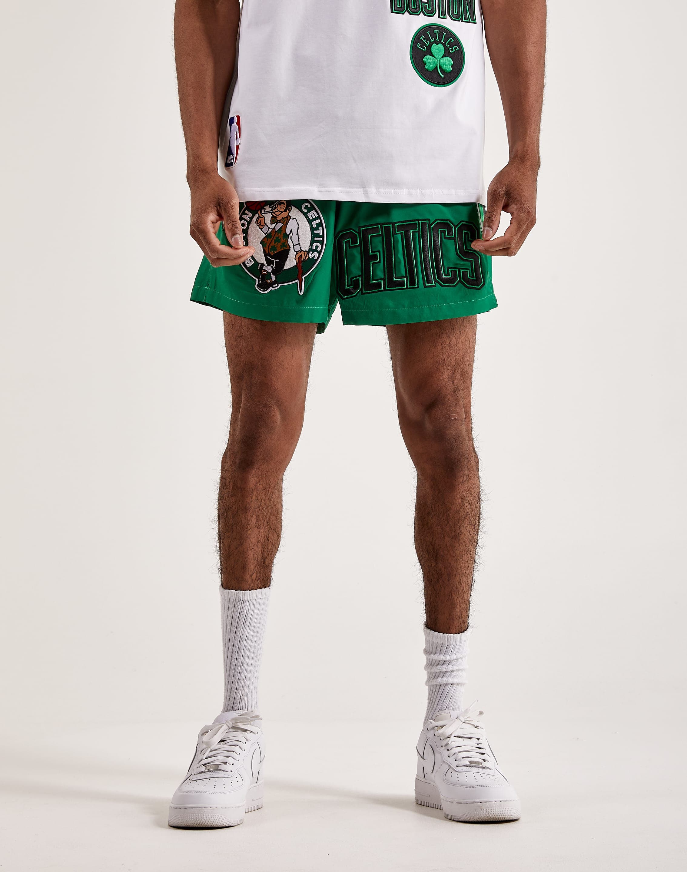 Boston Celtics Kente Basketball Shorts
