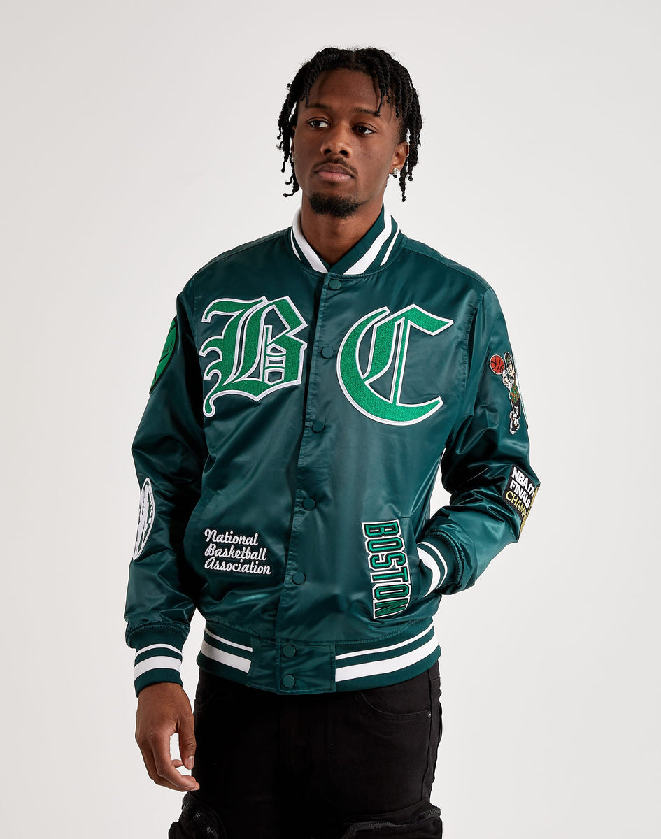 Pro Standard Boston Celtics Mash Up Satin Jacket – DTLR