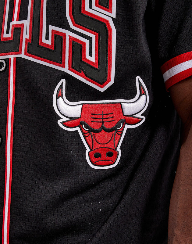 Pro Standard Chicago Bulls Mesh Button-Down Jersey – DTLR