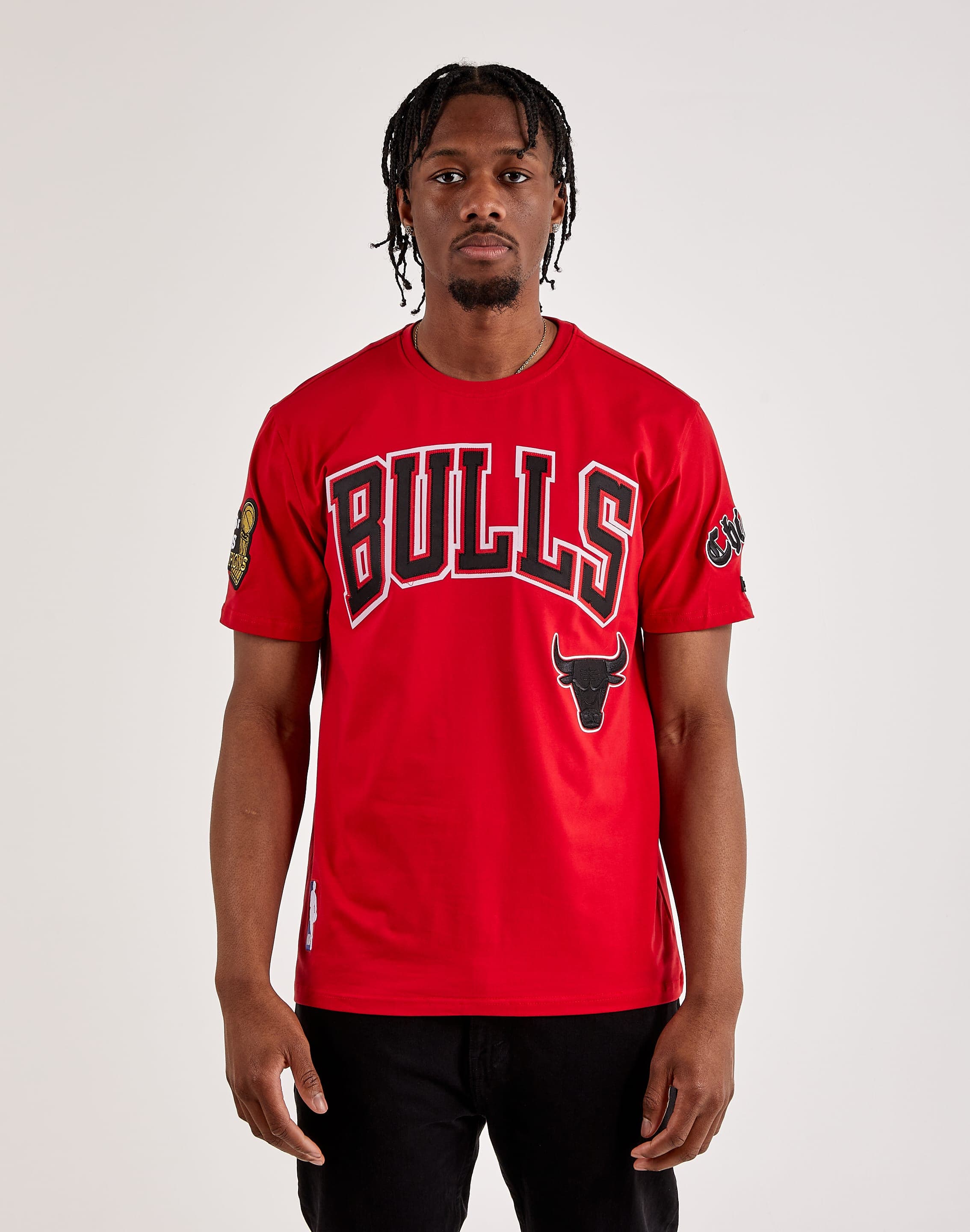 Pro Standard NBA Chicago Bulls Pro Team Black/Red Men's Shirt BCB15139-BLK - M