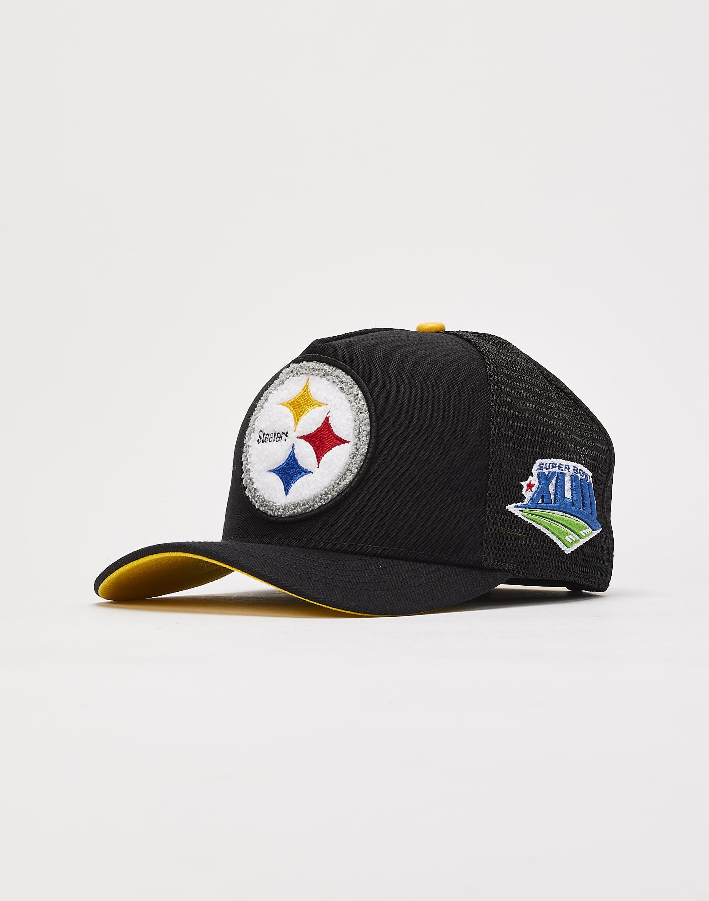 Men's Pittsburgh Steelers Pro Standard White/Black 2Tone Snapback Hat