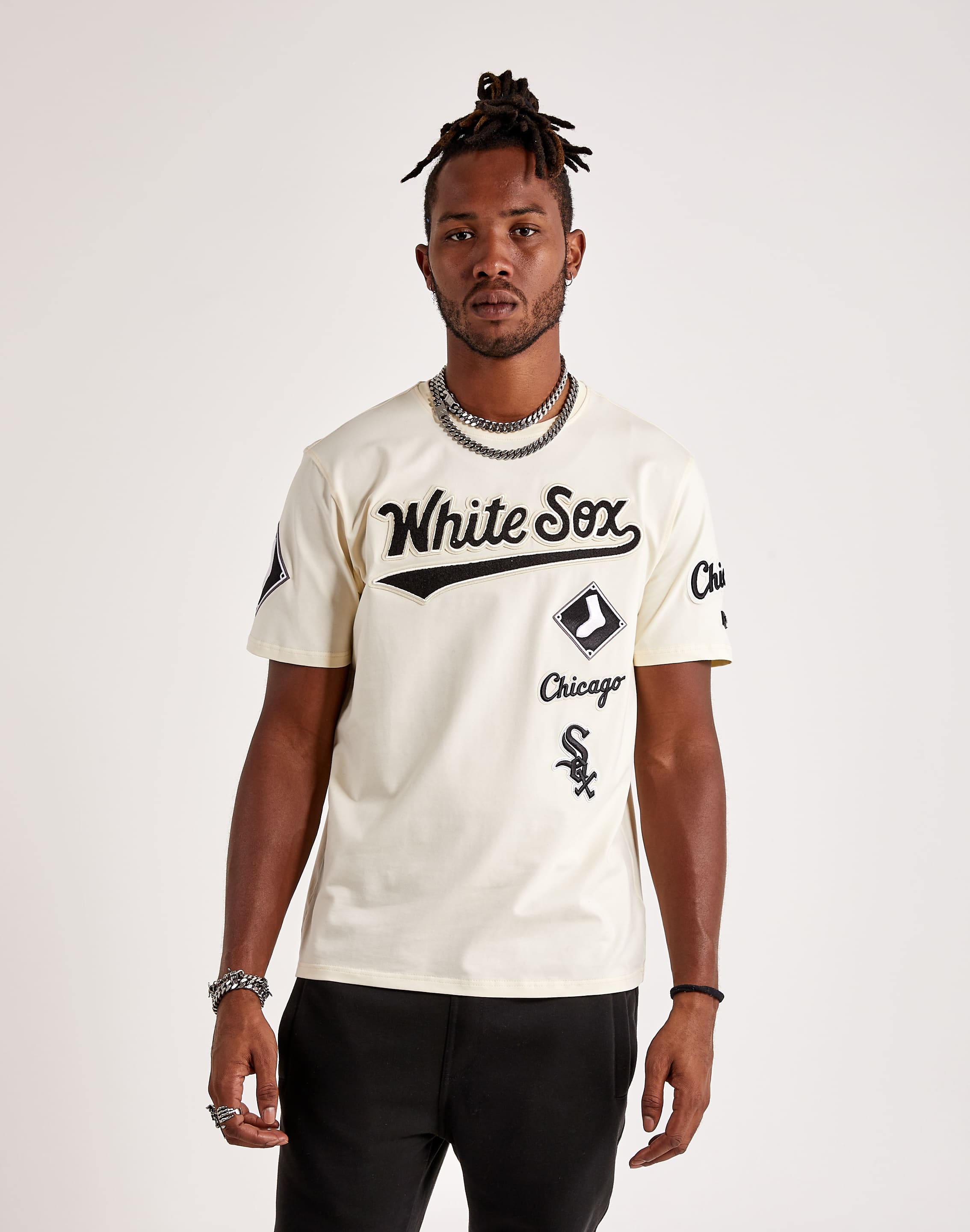 Men's Chicago White Sox Pro Standard White Team Logo T-Shirt