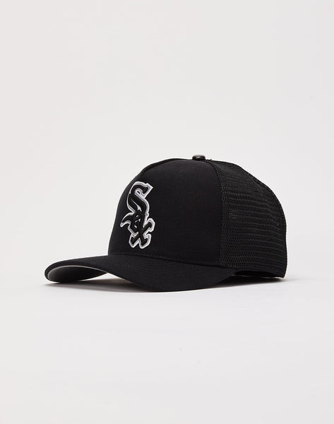 Team Fans, Accessories, New Chicago White Sox Diamond Sock Foam Trucker  Mesh Snapback Hat White