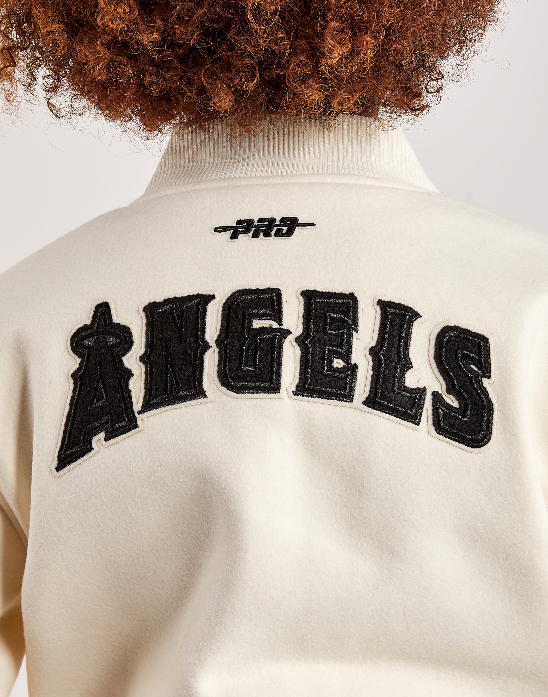 Letterman Wool Los Angeles Angels Red Varsity Jacket - Jacket Makers